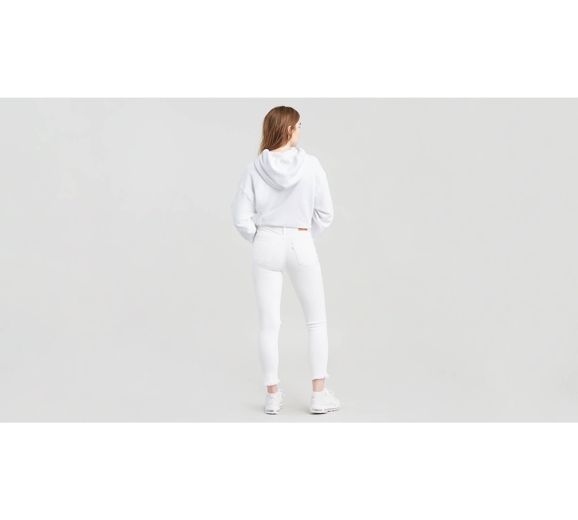 721 High Rise Ankle Skinny Women's Jeans - White | Levi's® US