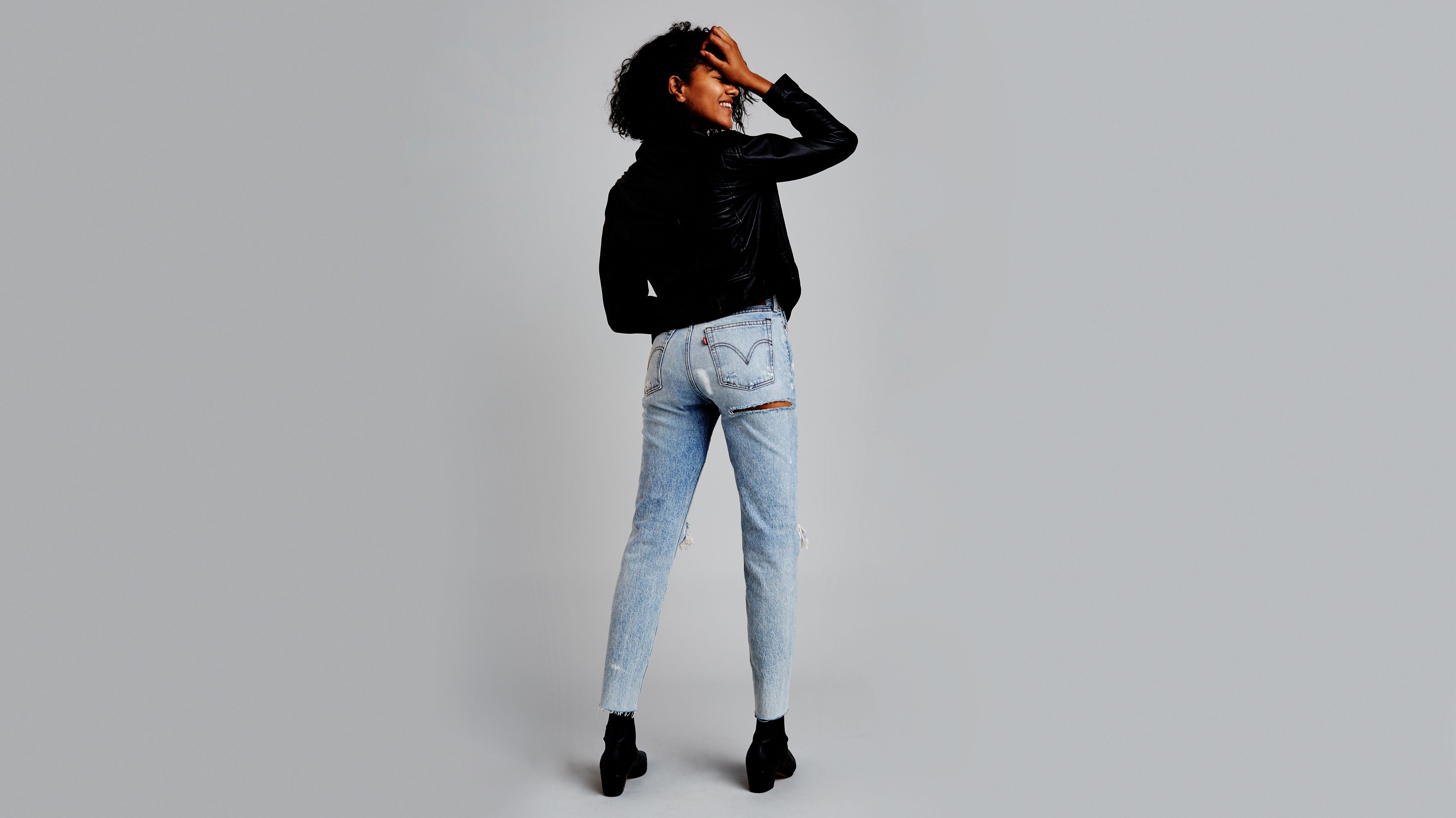 Levi's wedgie high rise sales jeans turn to stone