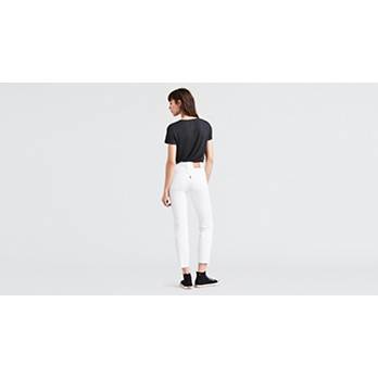 Wedgie Fit Ankle Women's Jeans - White | Levi's® US