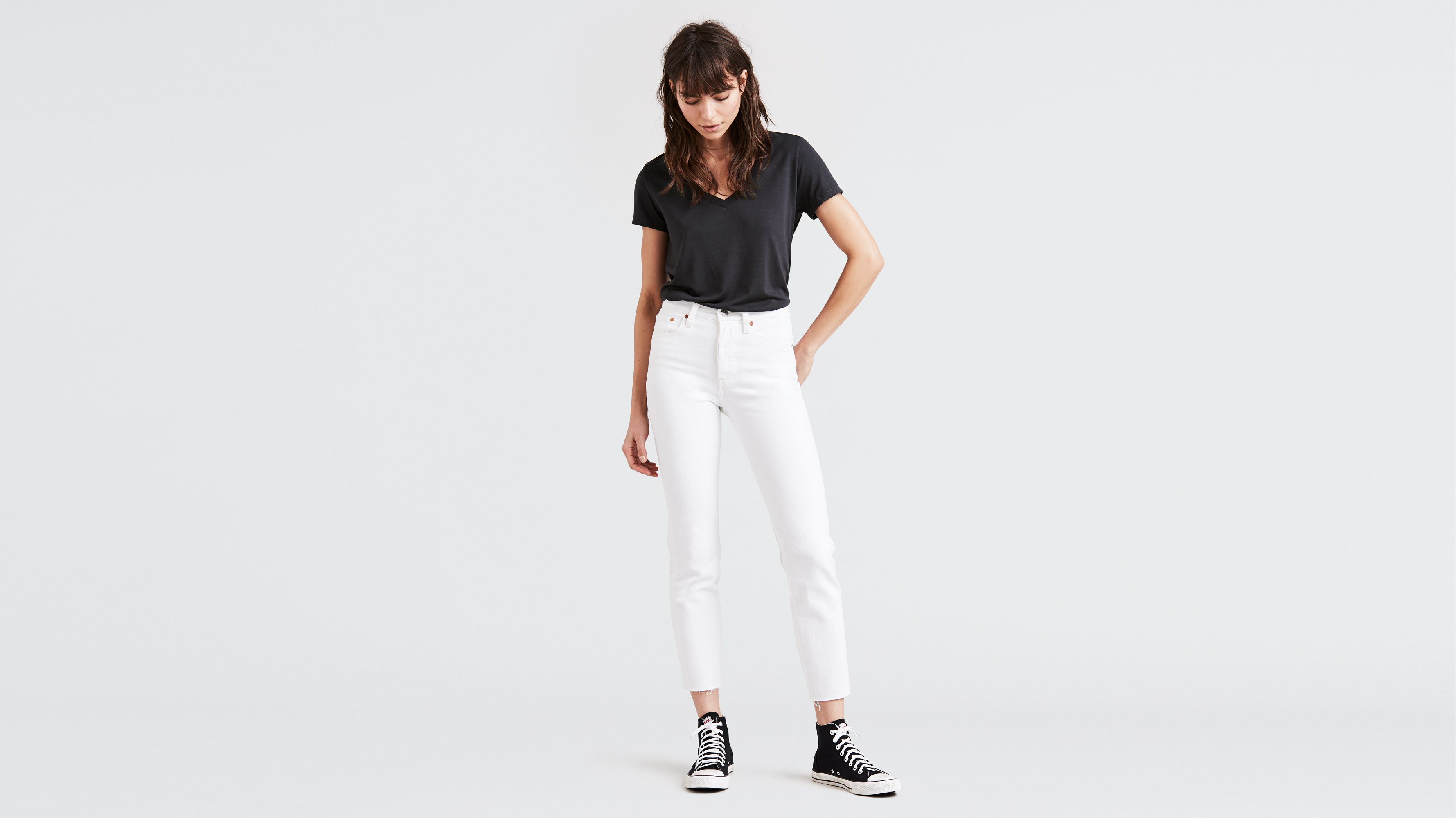 Wedgie Fit Women's Jeans - White | Levi 