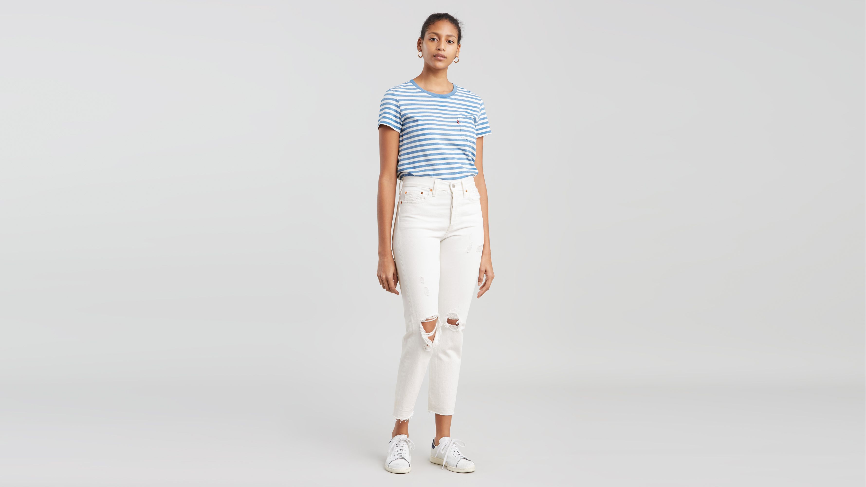 levis white wedgie jeans