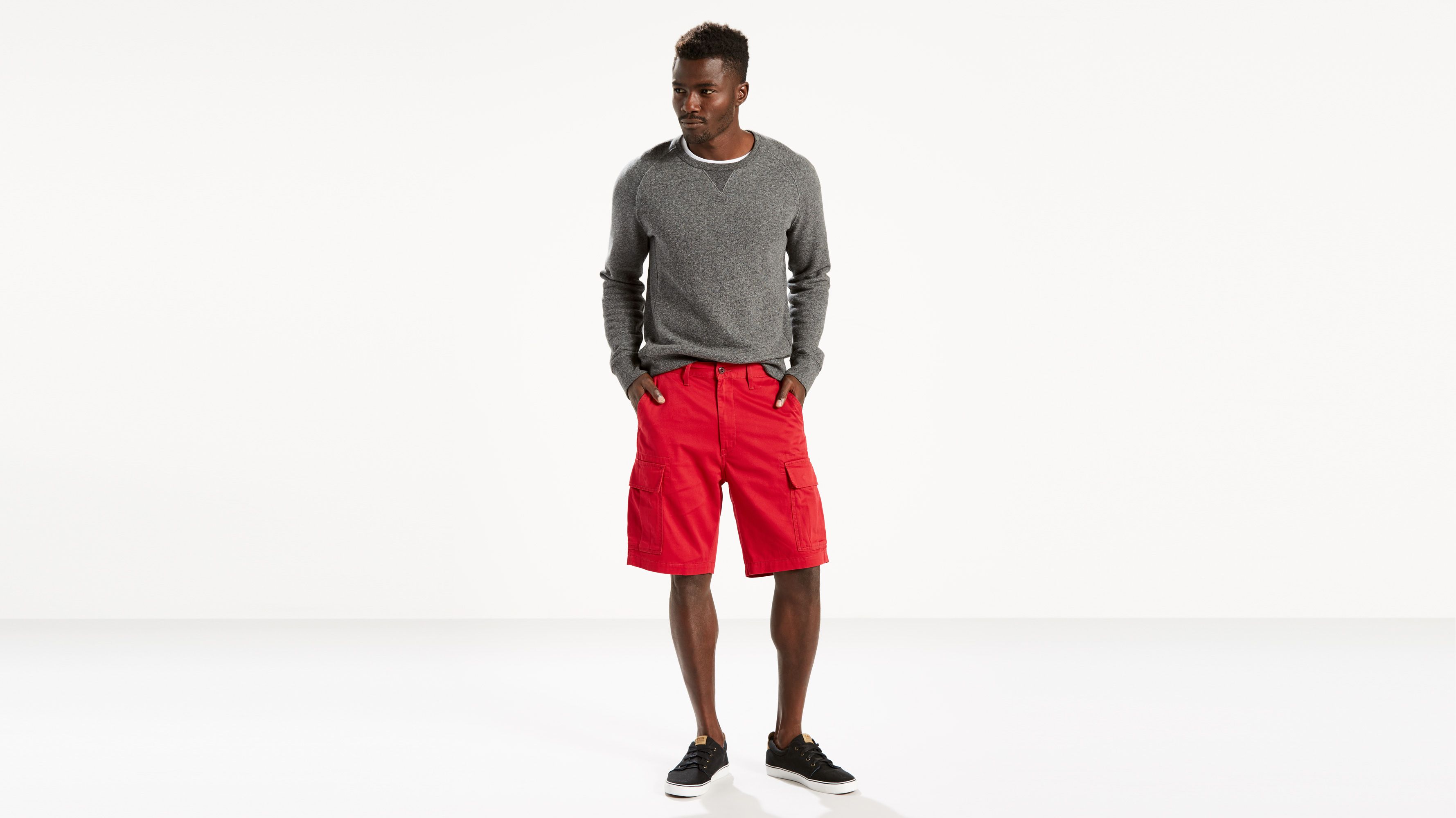 Carrier Cargo Shorts - Red | Levi's® US