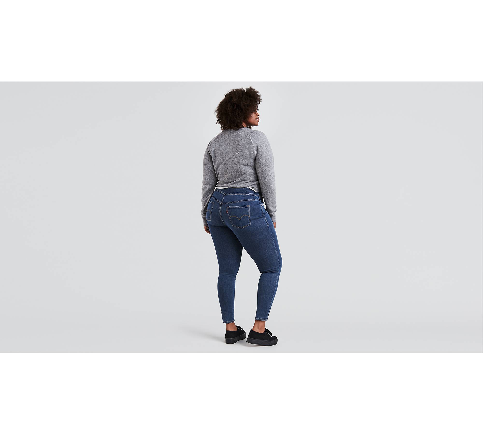 Avenue Women's Plus Size Color Block Pull-on Skinny Unlined Leggings