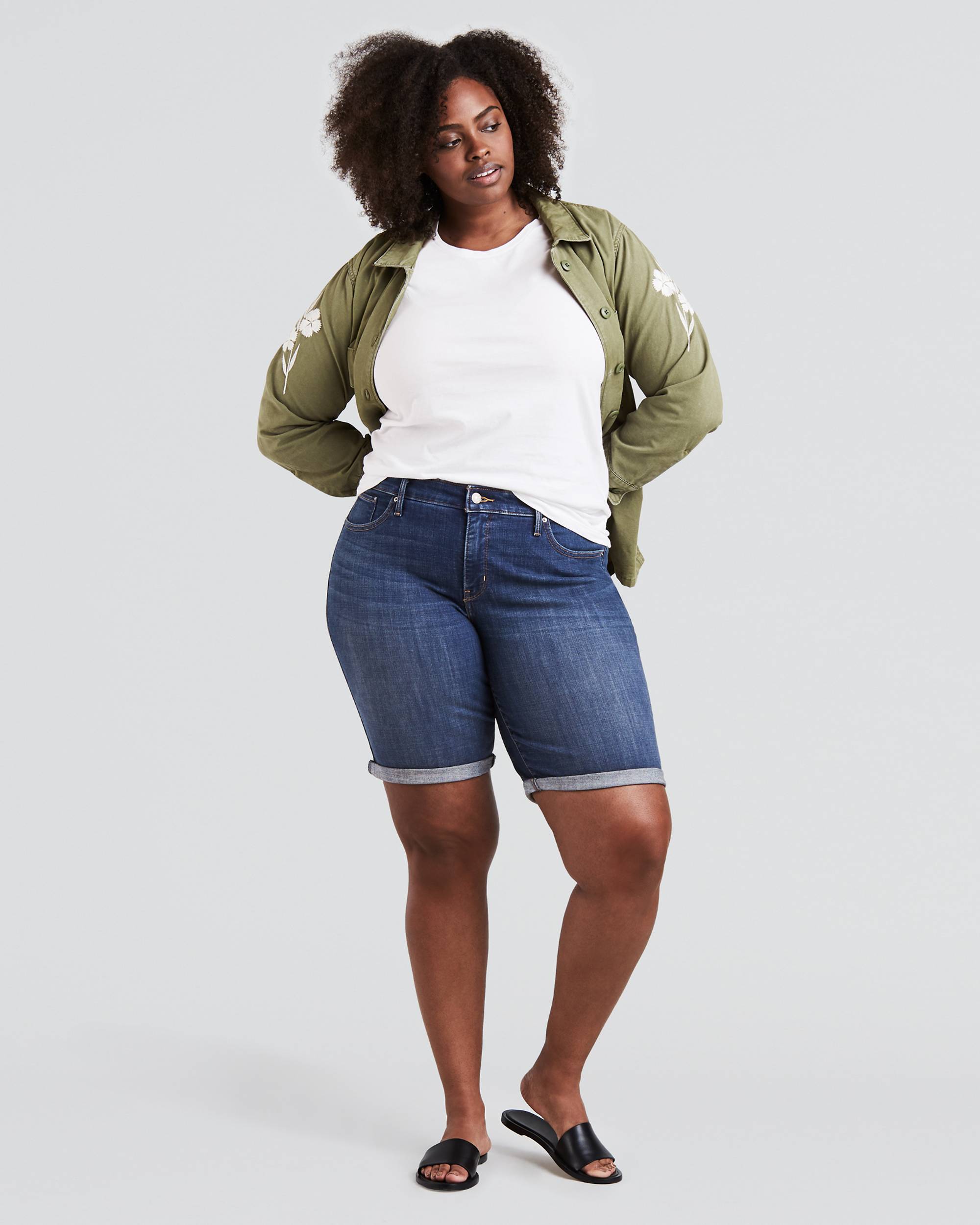 Shaping Bermuda (Plus Size) 1