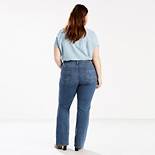 Classic Bootcut Women's Jeans (Plus Size) 3