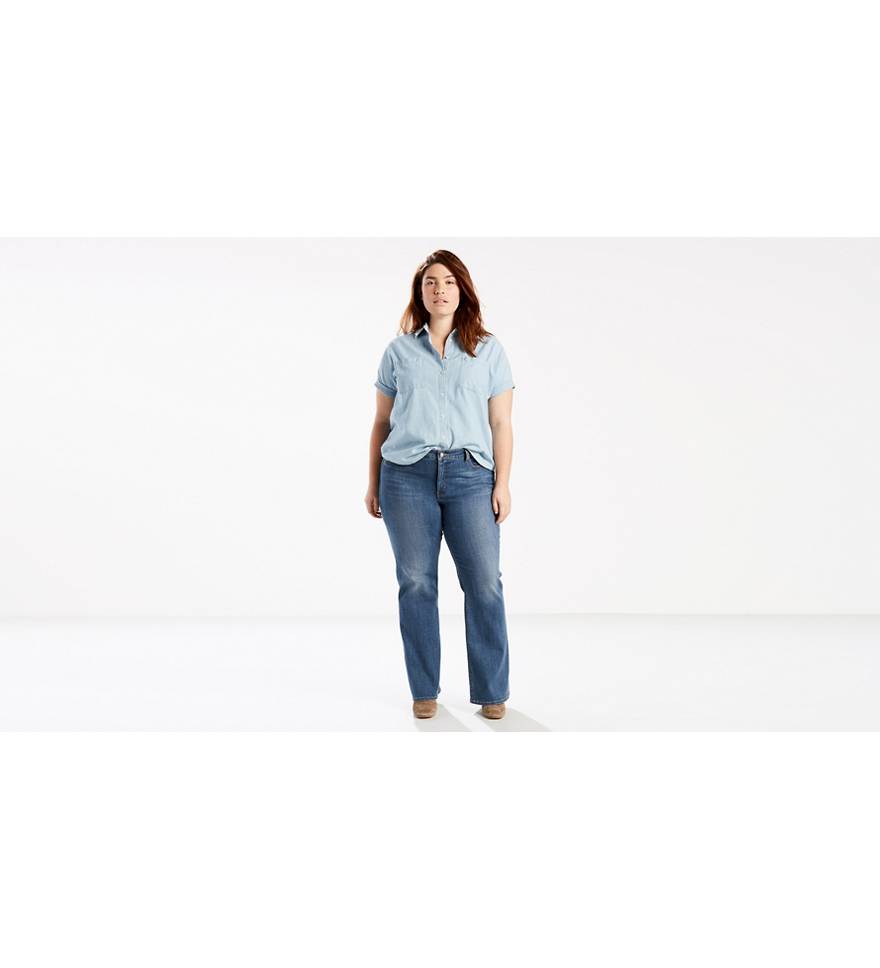Classic Bootcut Women's Jeans (plus Size) - Blue | Levi's® US