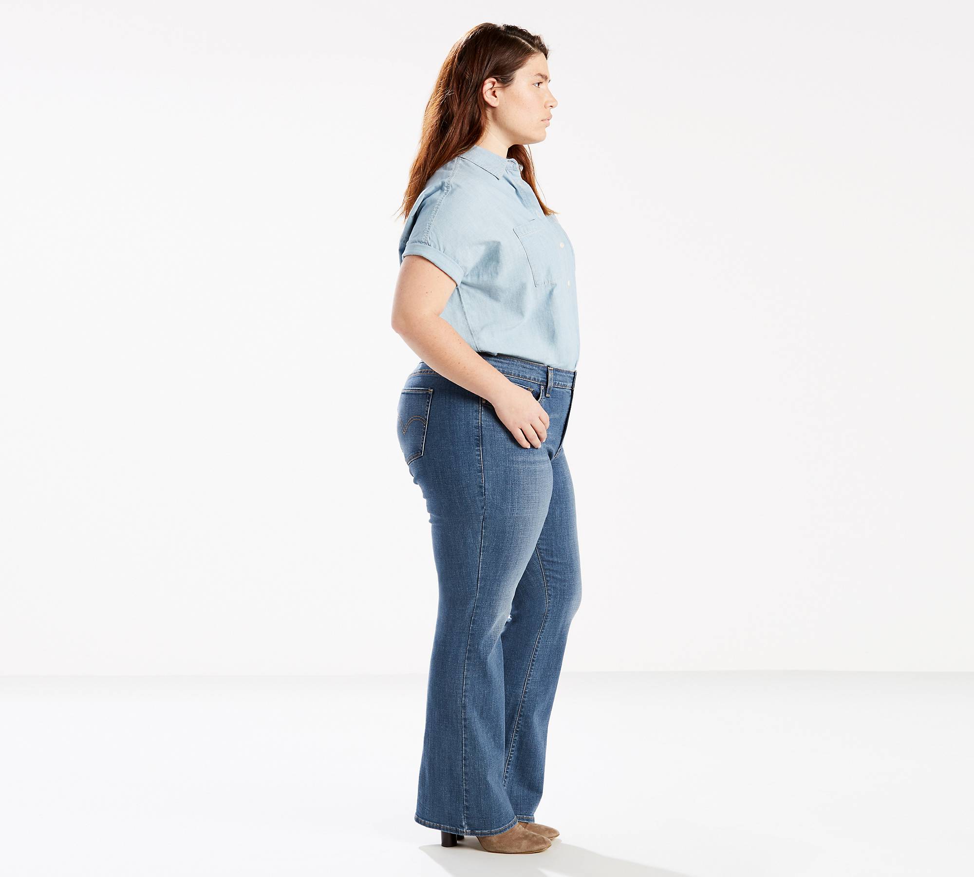 Classic Bootcut Women's Jeans (plus Size) - Blue | Levi's® US