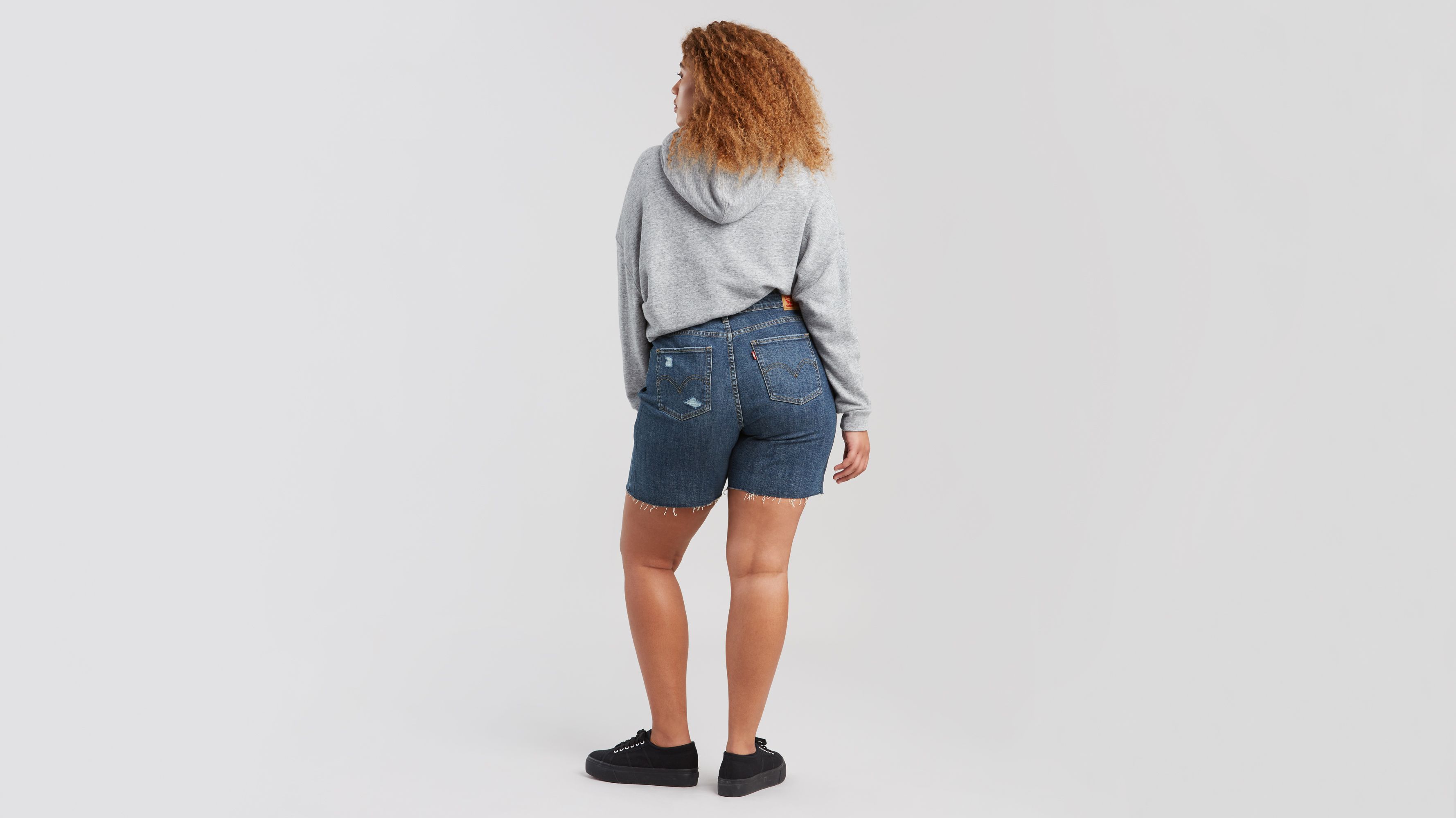 Plus Size Levi Shorts