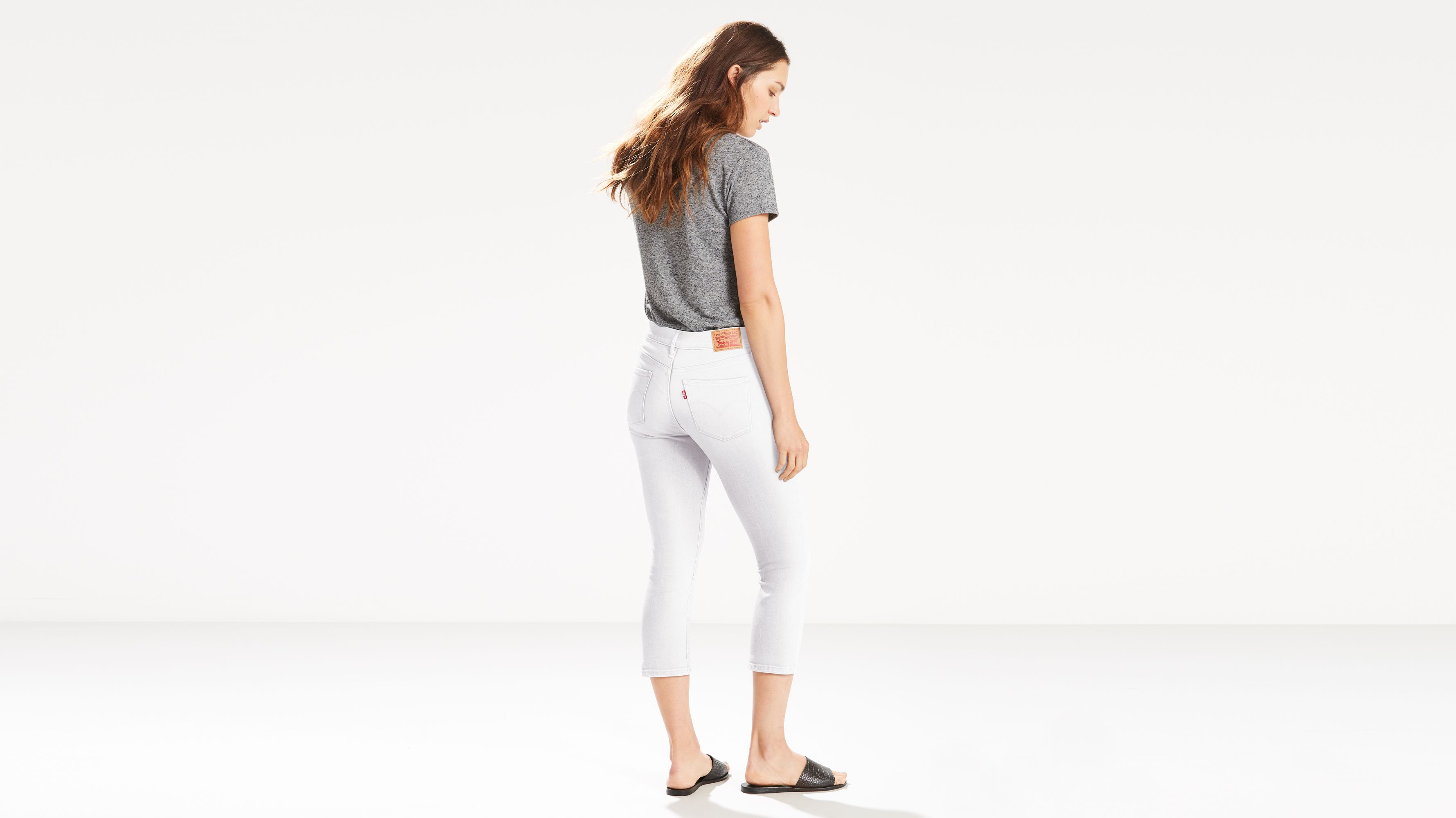 levi's 311 shaping skinny jeans white