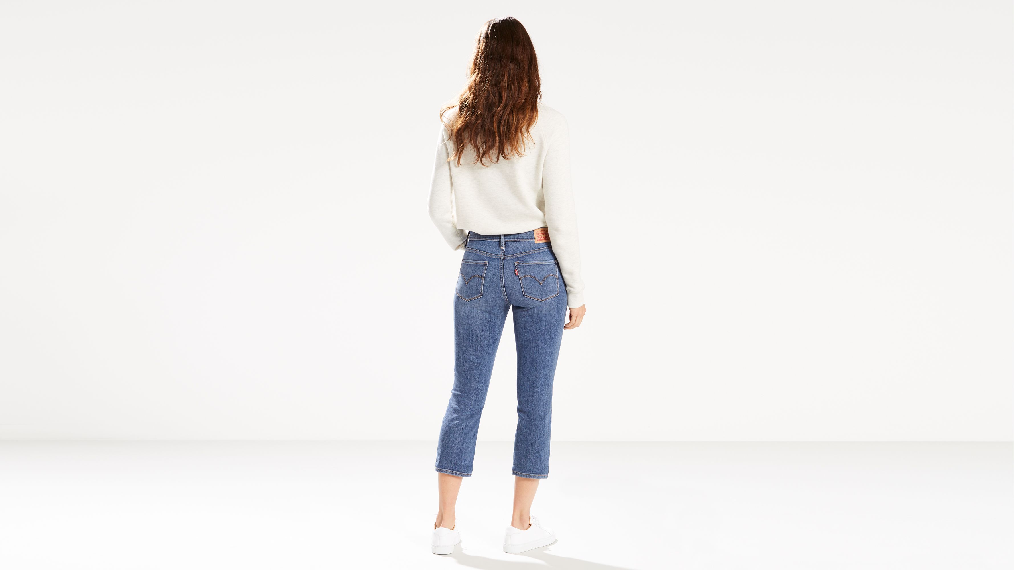 levis capris jeans