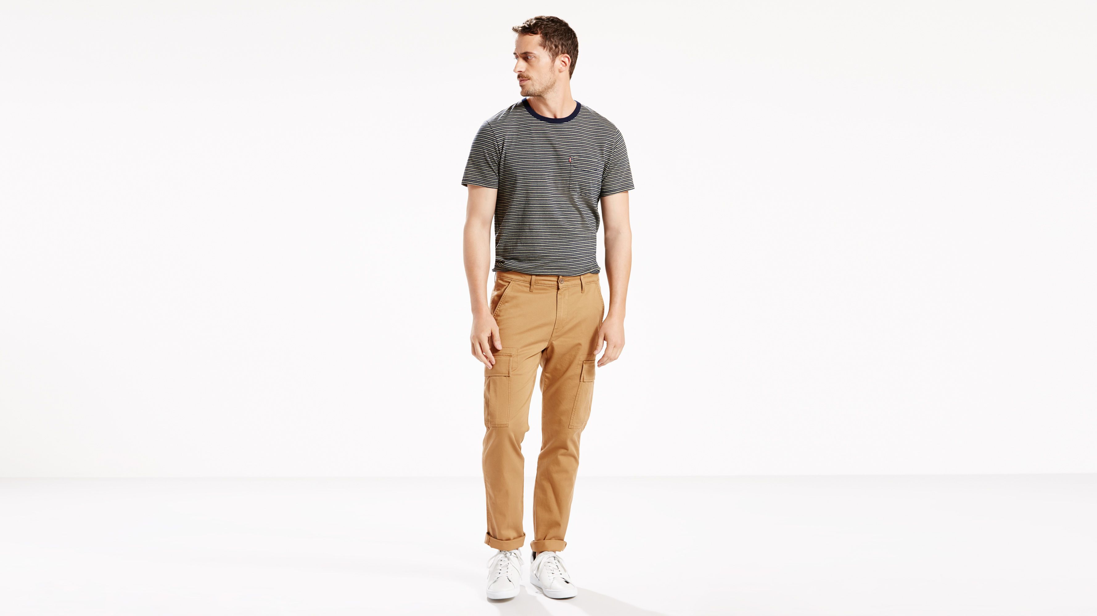 athletic fit cargo pants