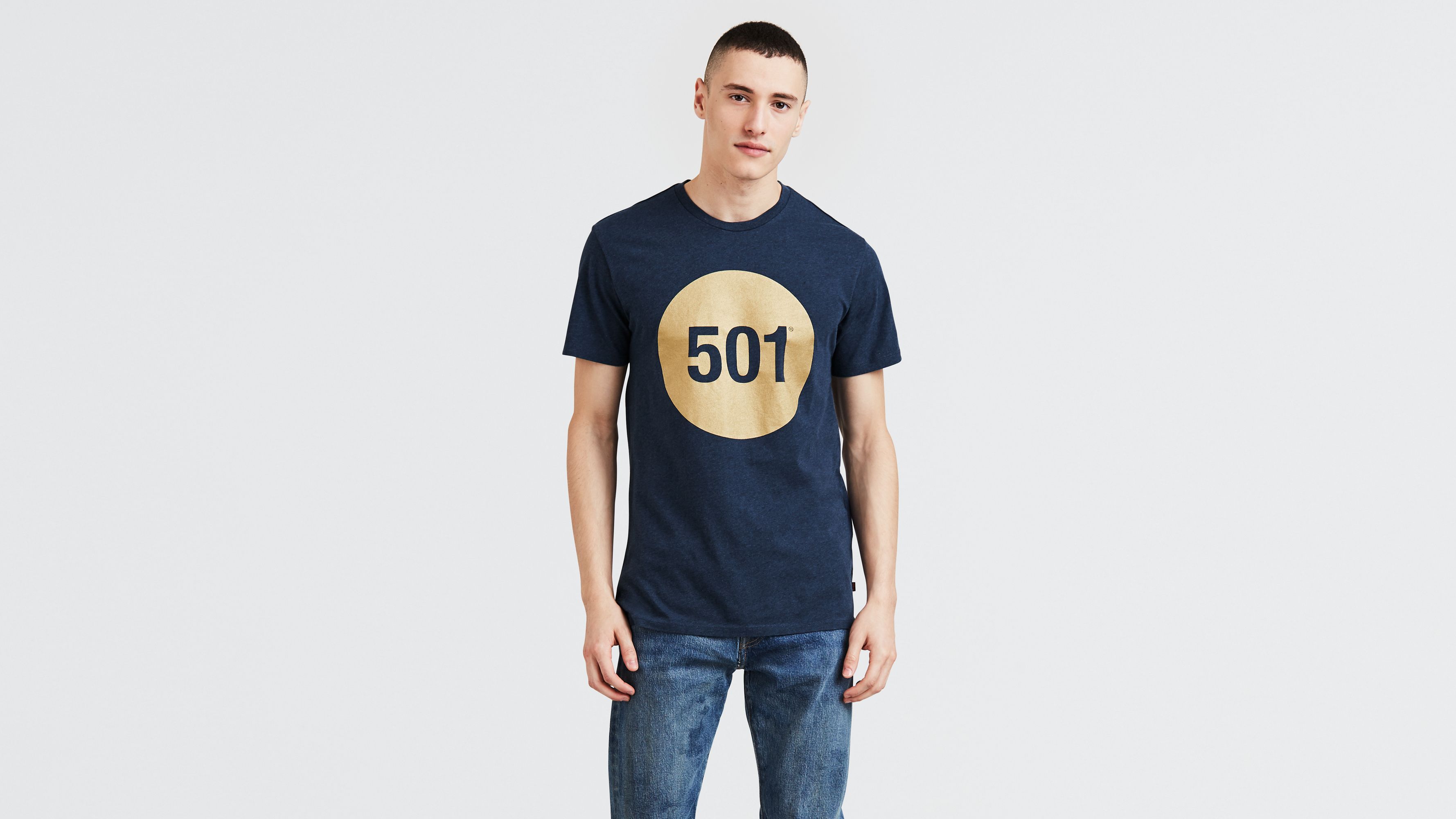 levis 501 t shirt