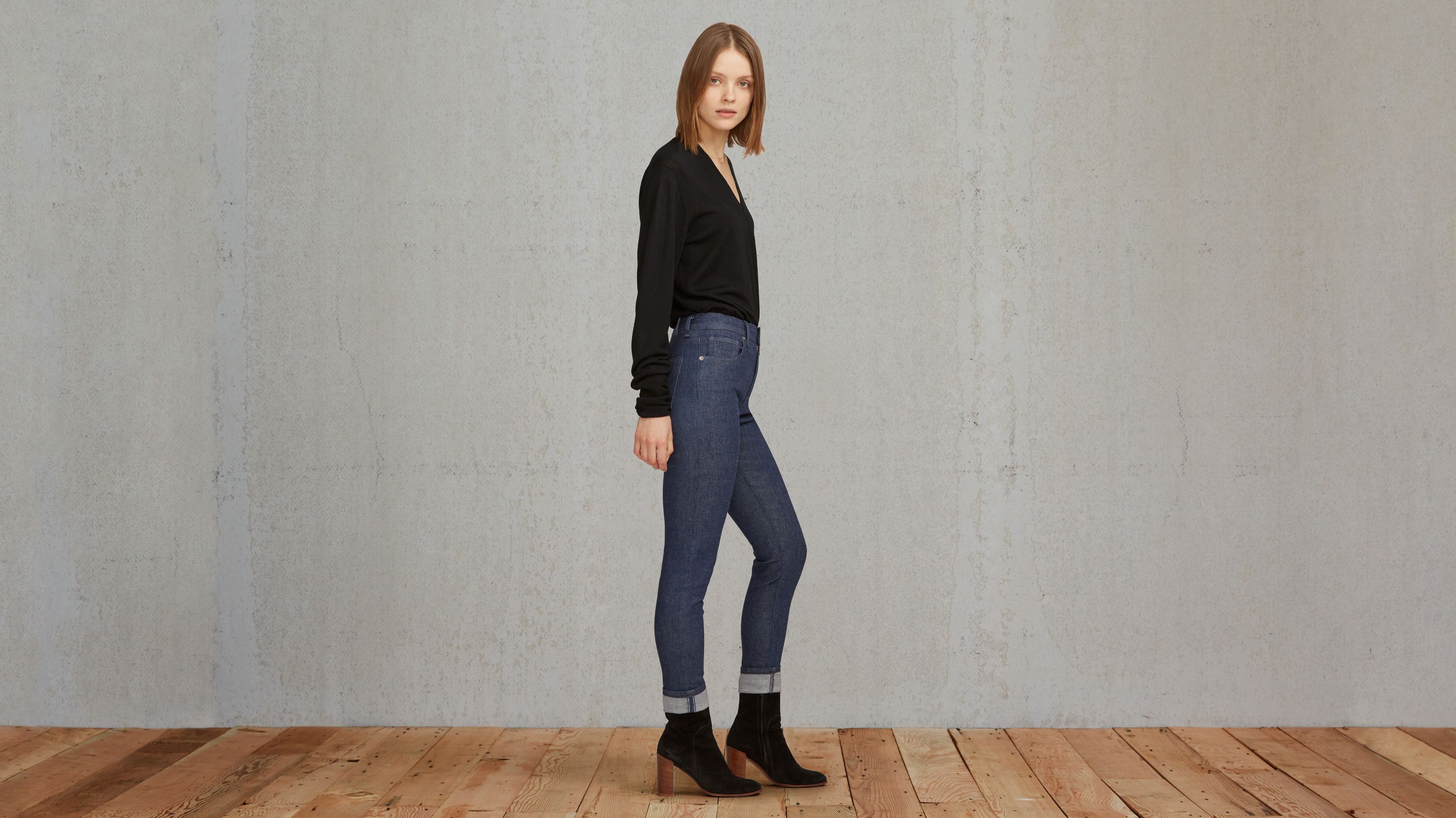 levi's women's selvedge jeans