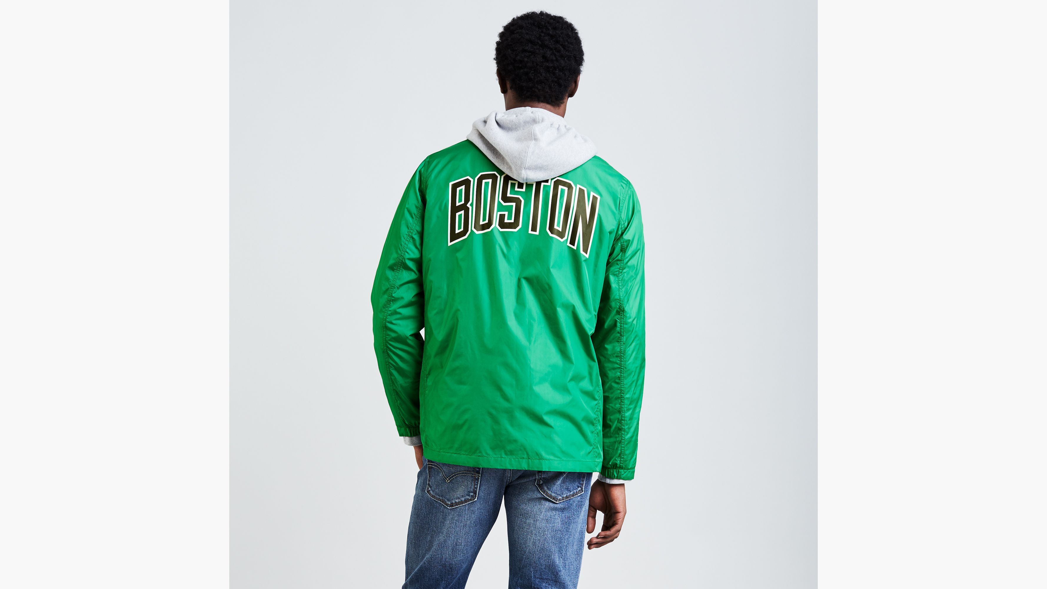 Levi's® NBA Club Coat - Green | Levi's® US