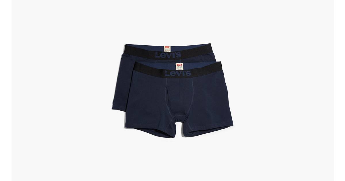 Buy Levi's Men Soft Cotton 300 Ls Solid Plain Woven Boxer Shorts