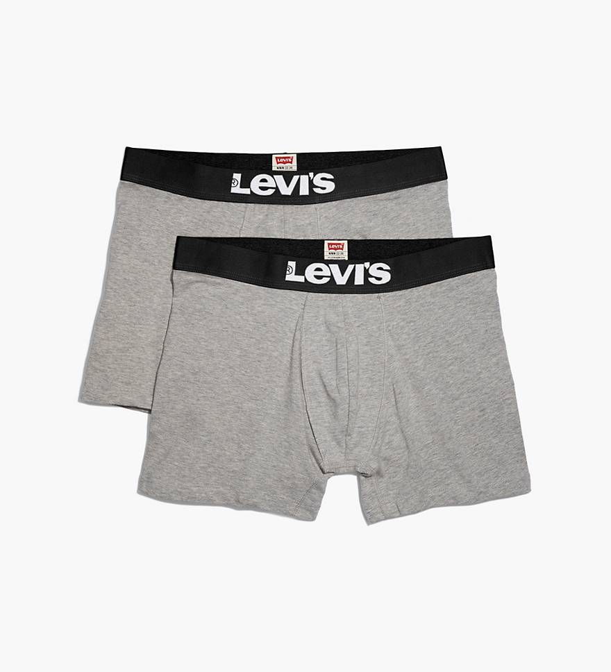 Levi's® 2-pack Boxer Briefs - Grey | Levi's® US