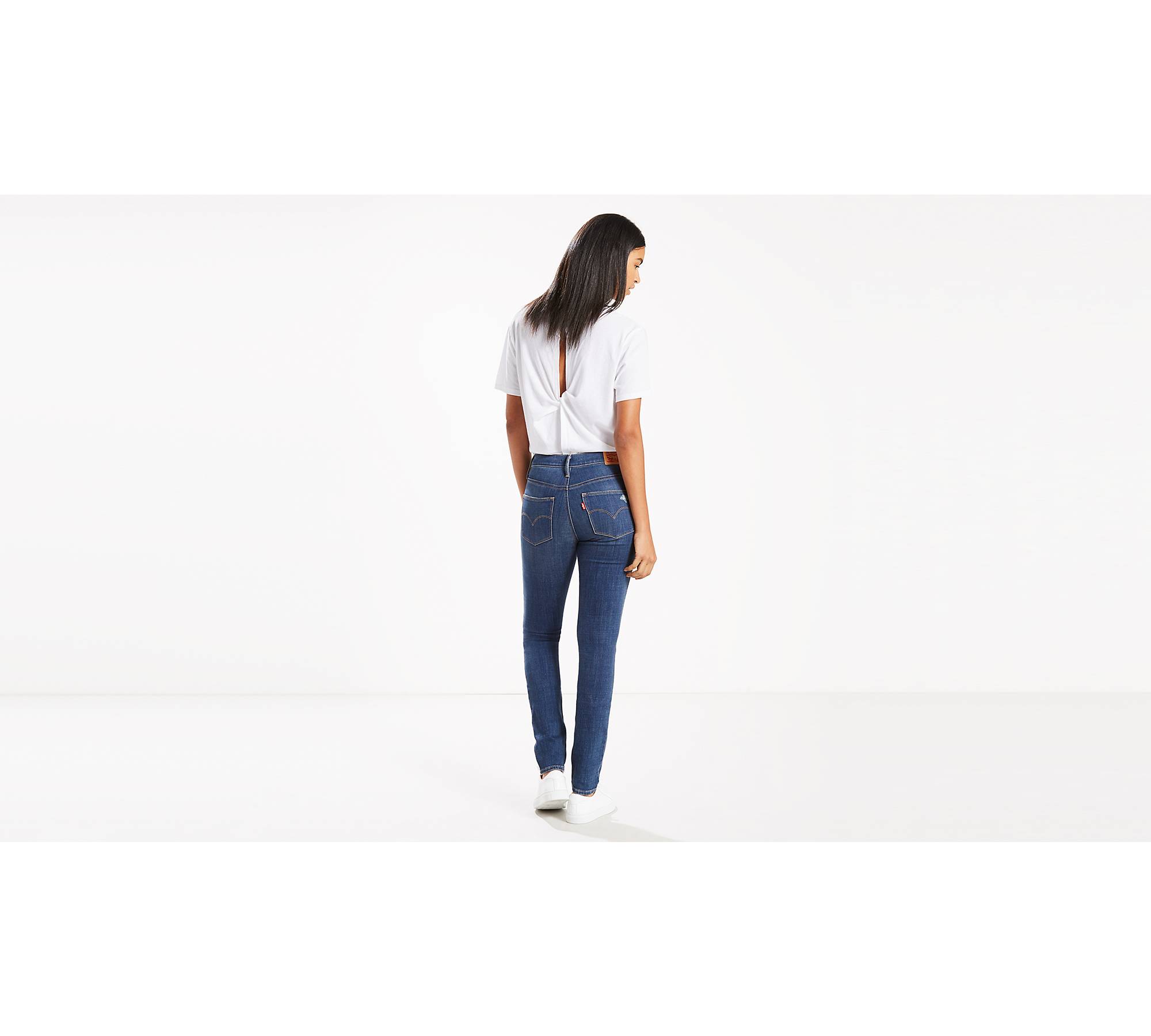 Slimming Skinny Fit Women's Jeans - Medium Wash