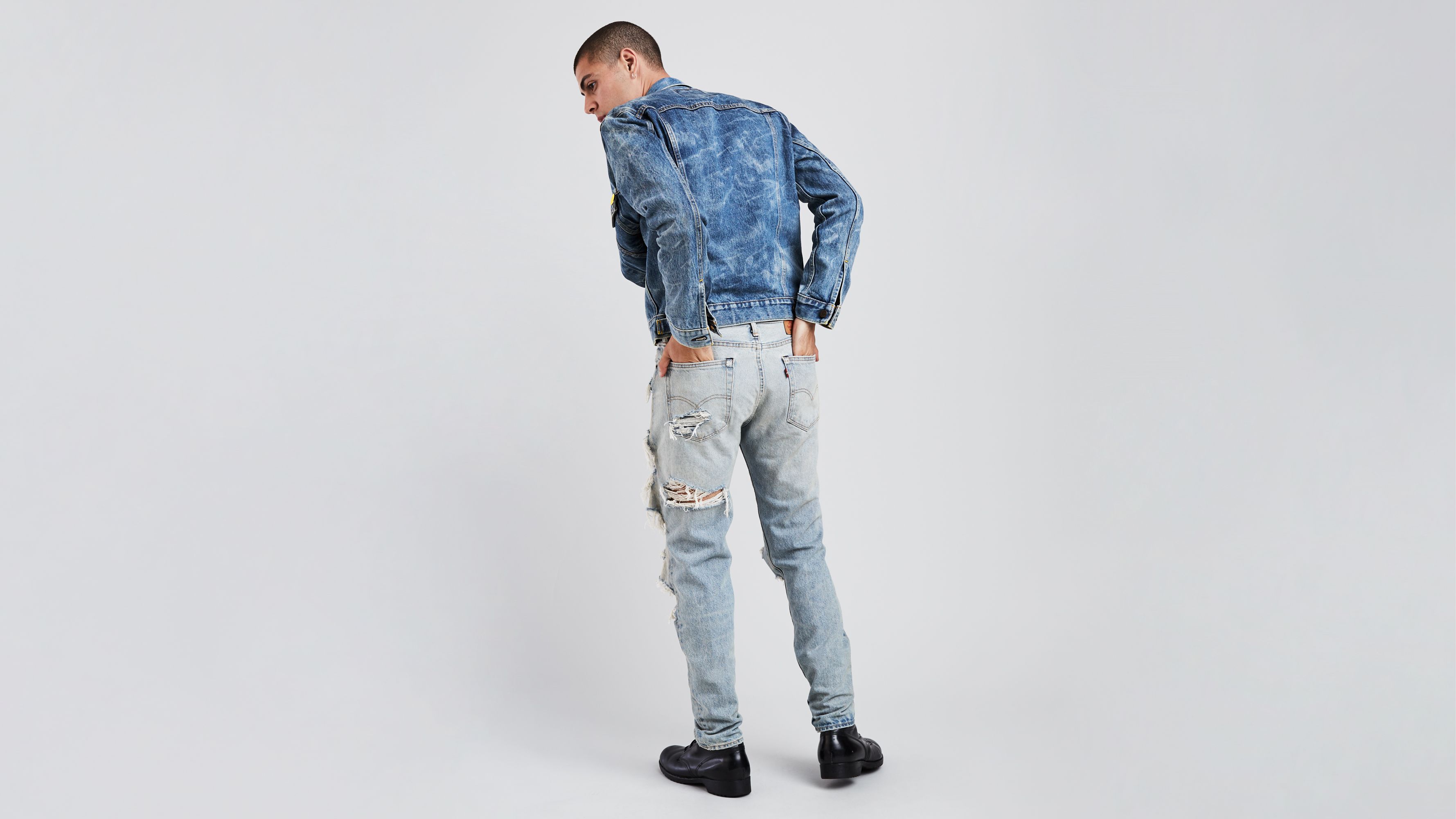 Levi's® X Rolling Stone 505™c Slim Straight Men's Jeans - Light 