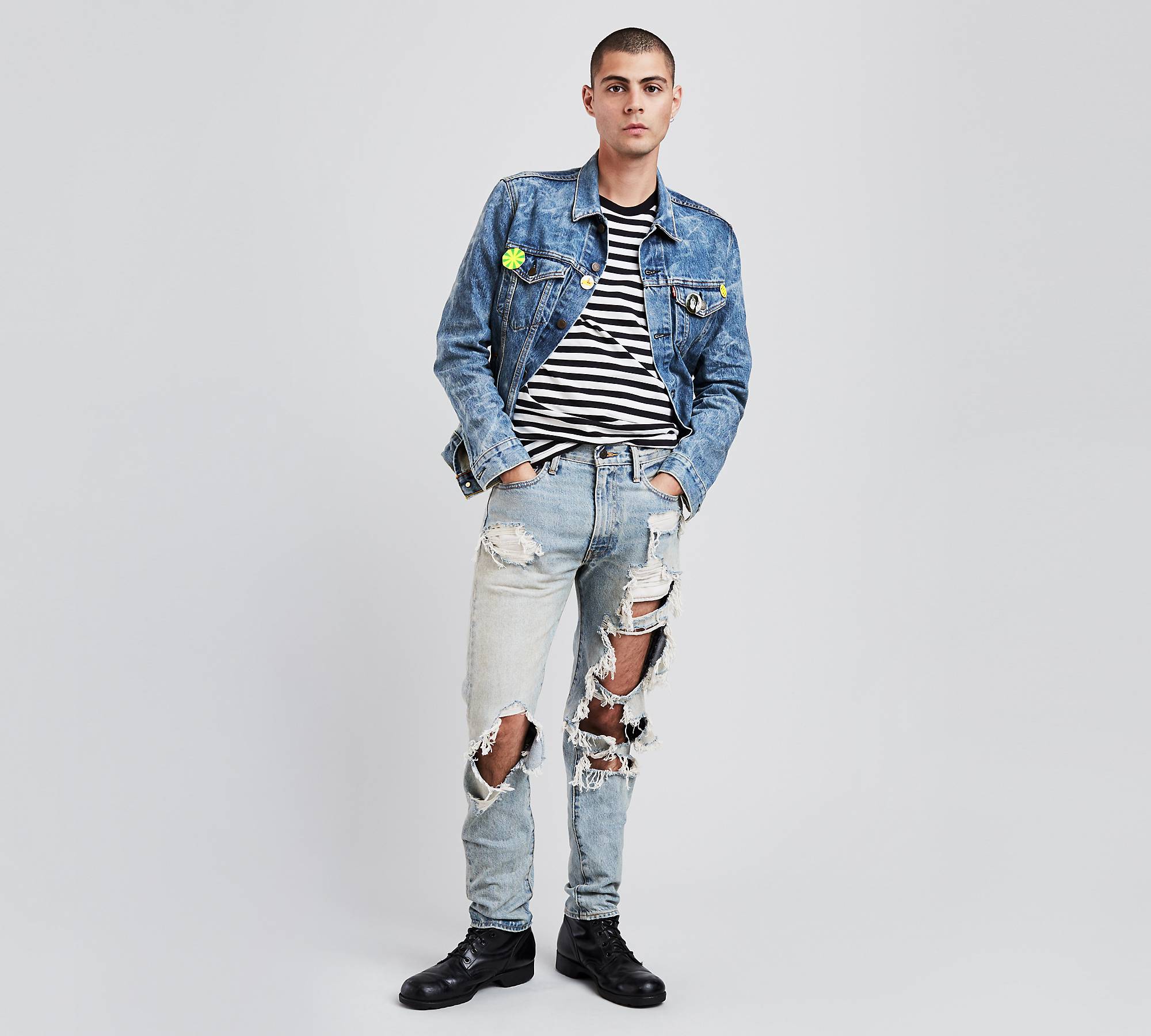 Levi’s® X Rolling Stone 505™C  Slim Straight Men's Jeans 1