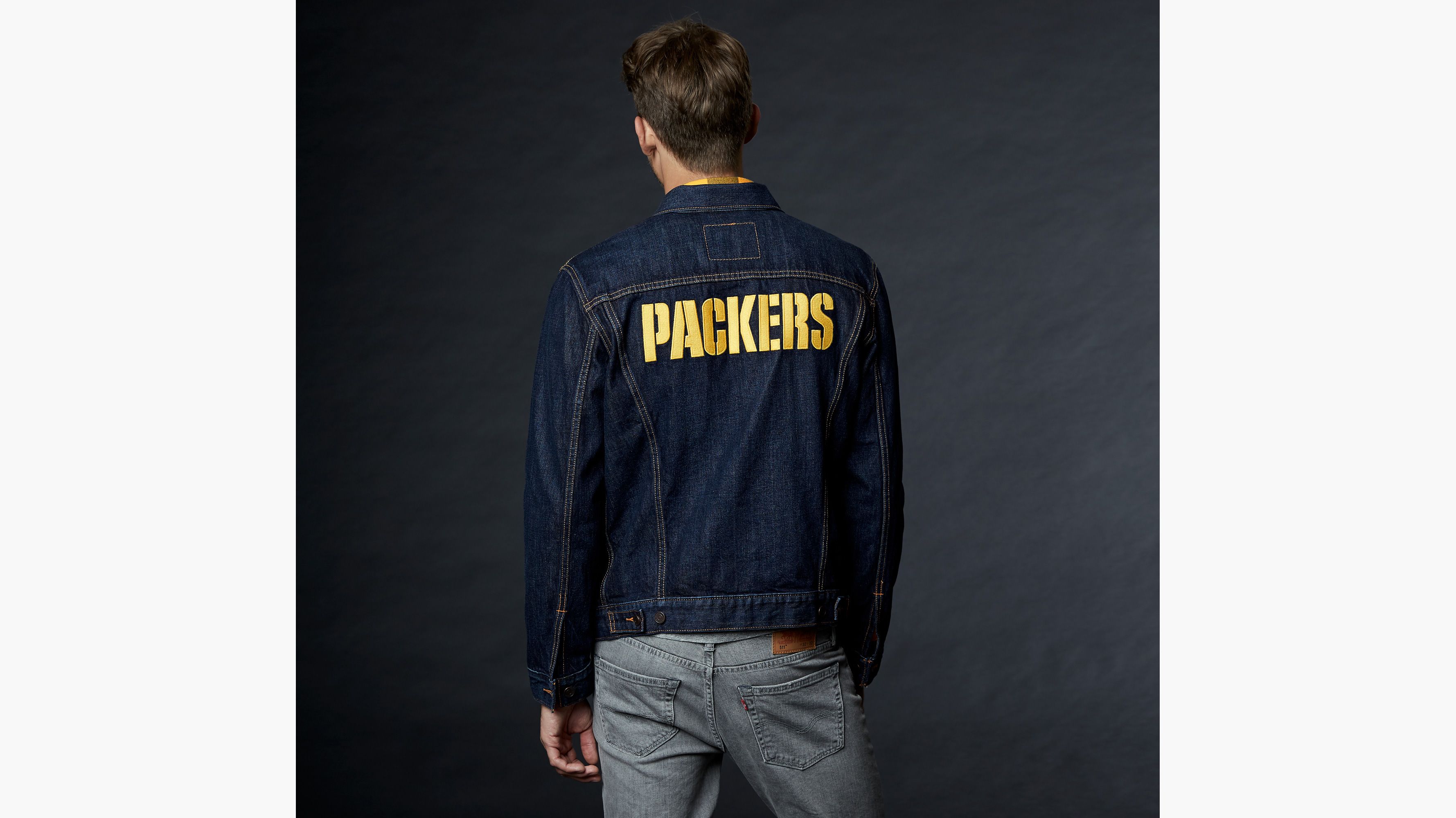 levi's nfl denim trucker jacket