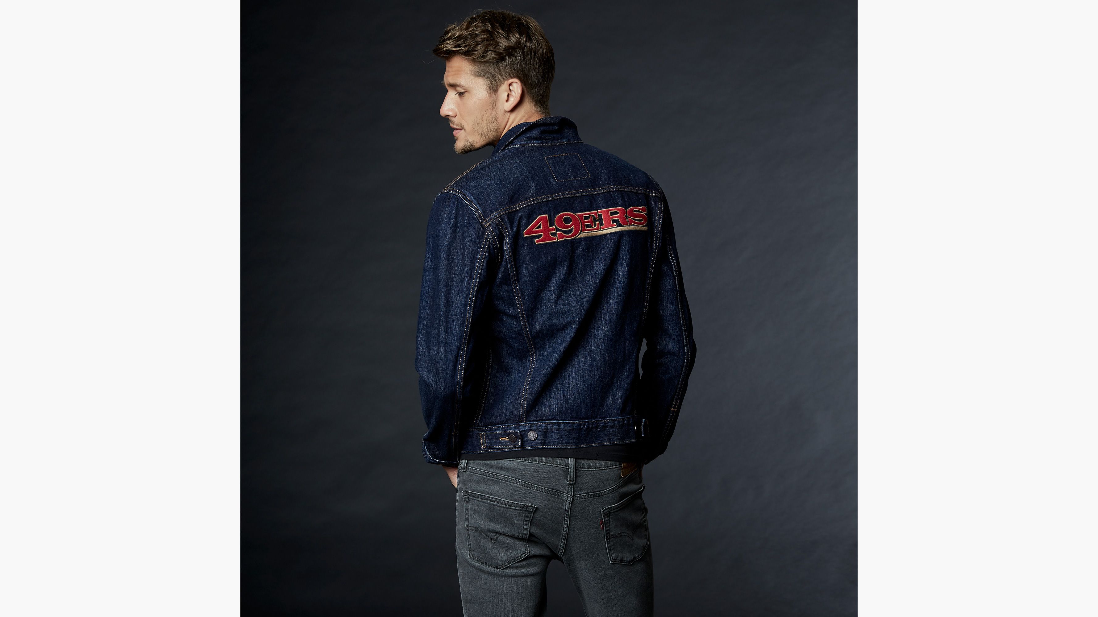 Levi's 49ers jean on sale jacket