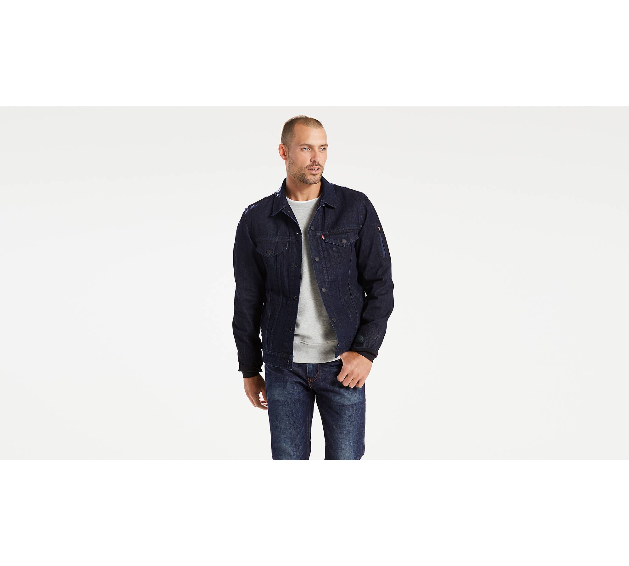 Levi's Commuter Trucker Jacket With Jacquard by Google Review​
