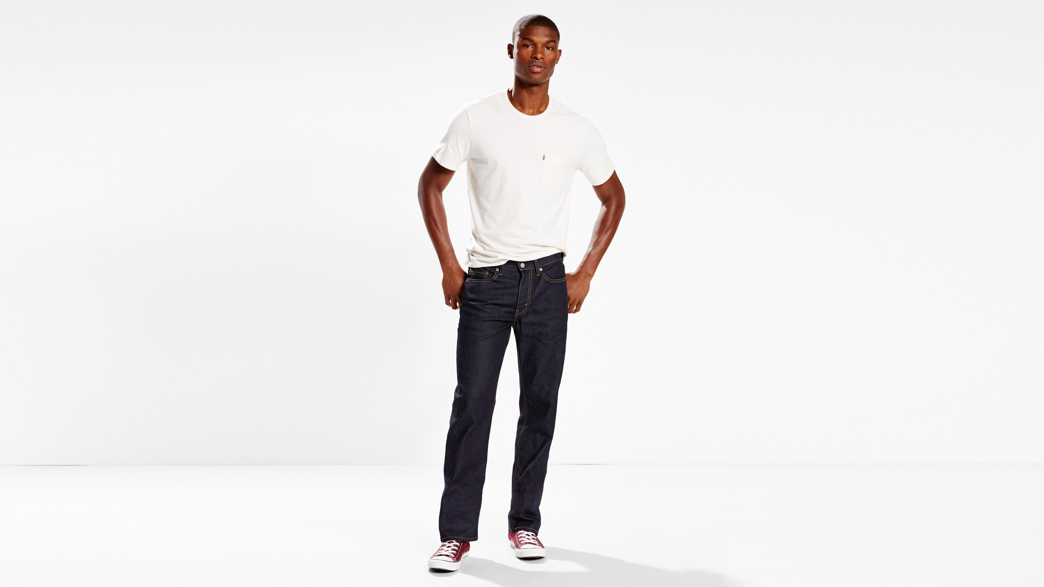 514 straight fit stretch jeans