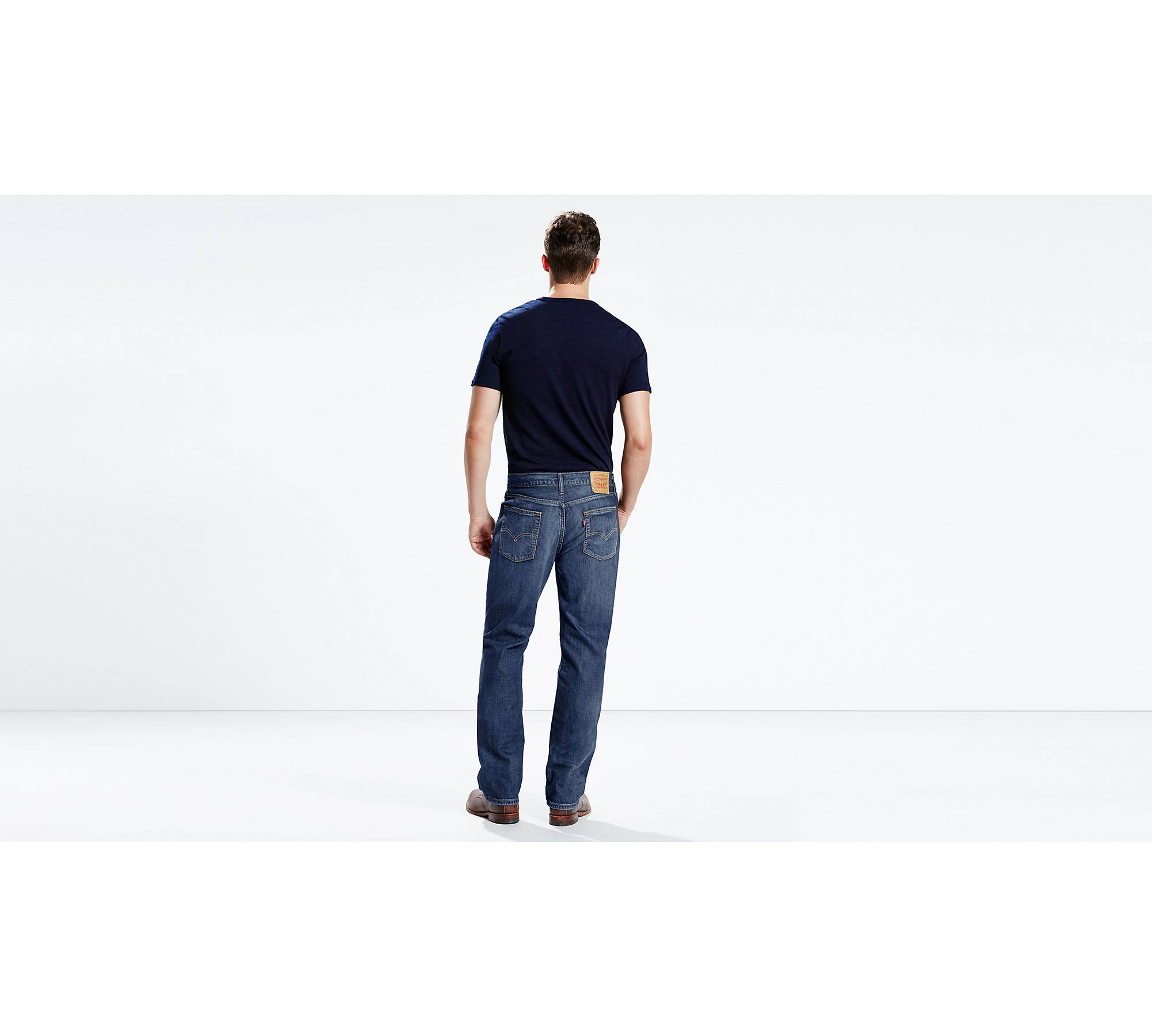 514™ Straight Fit Stretch Men's Jeans (big & Tall) - Medium Wash | Levi ...
