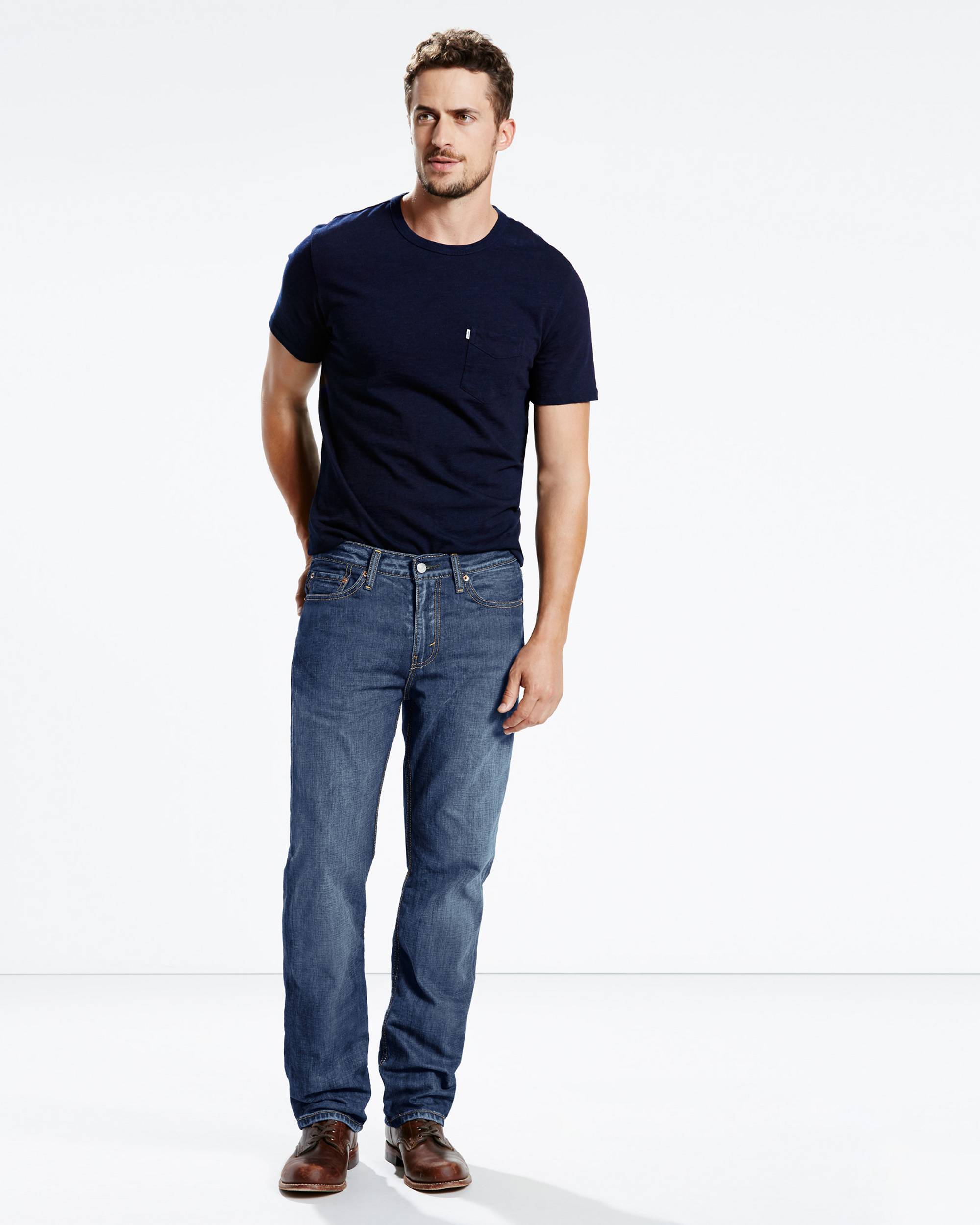 514™ Straight Fit Stretch Men's Jeans (Big & Tall) 1