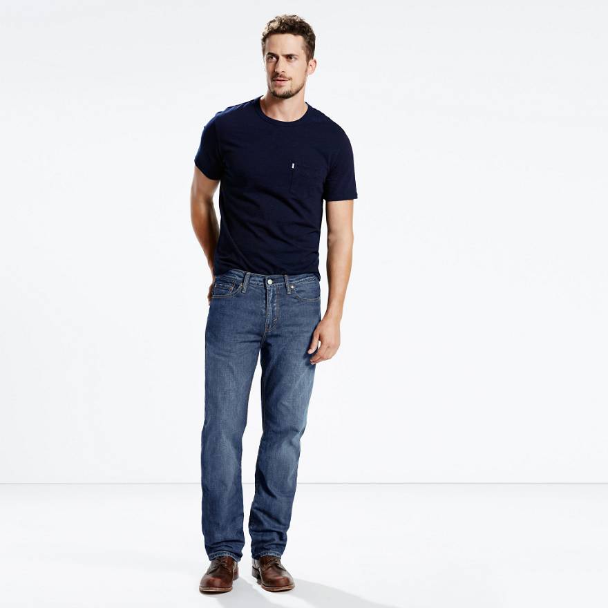 514™ Straight Fit Stretch Men's Jeans (Big & Tall) 1