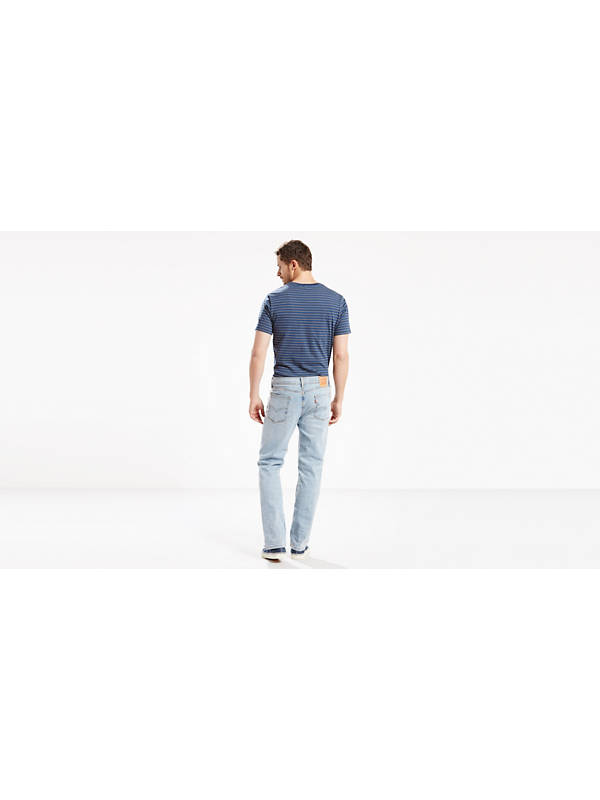 514™ Straight Fit Stretch Men's Jeans (big & Tall) - Light Wash | Levi ...
