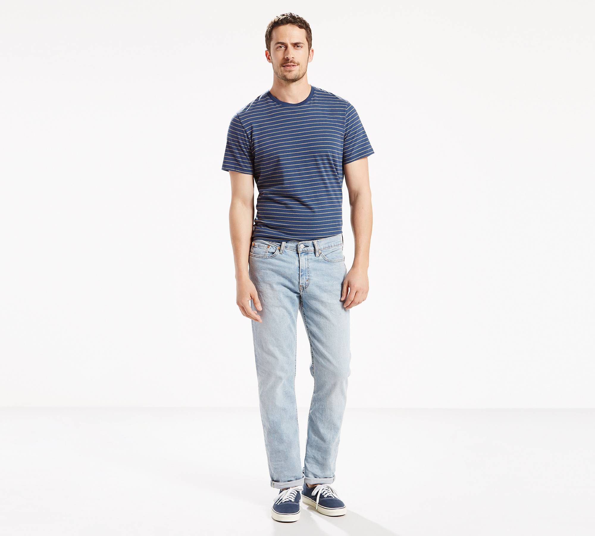 514™ Straight Fit Stretch Men's Jeans (Big & Tall) 1
