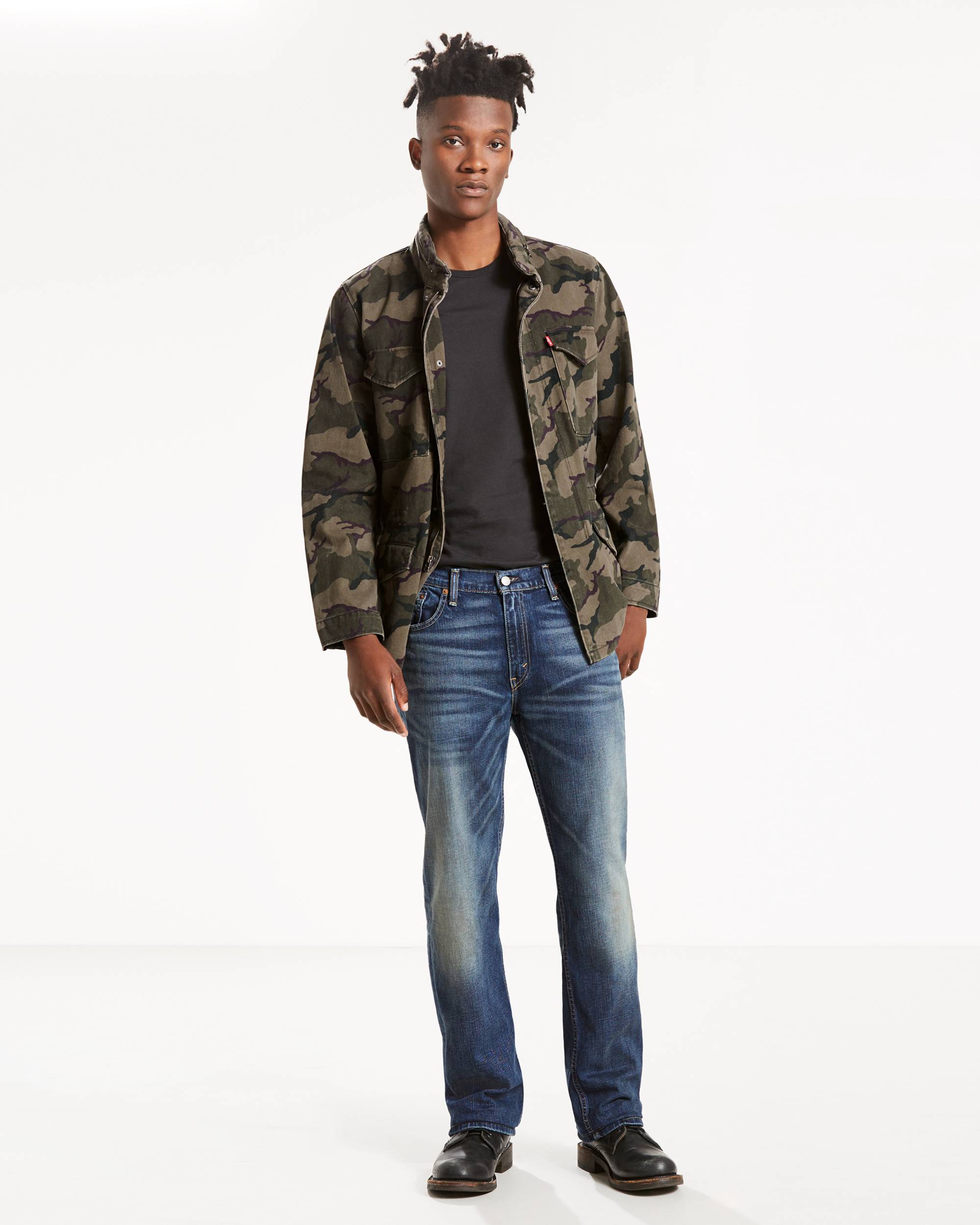 514™ Straight Fit Stretch Men's Jeans (Big & Tall) 1