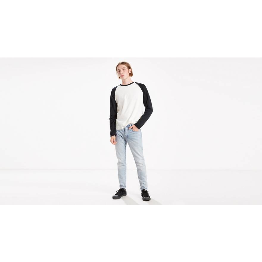 512™ Slim Taper Fit Selvedge Men's Jeans - Light Wash | Levi's® US