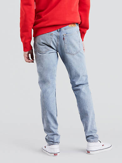 Levi's 512 Slim forma cónica Hombres Jeans Azul Stretch-sentarse debajo de la cintura-Slim throughthigh