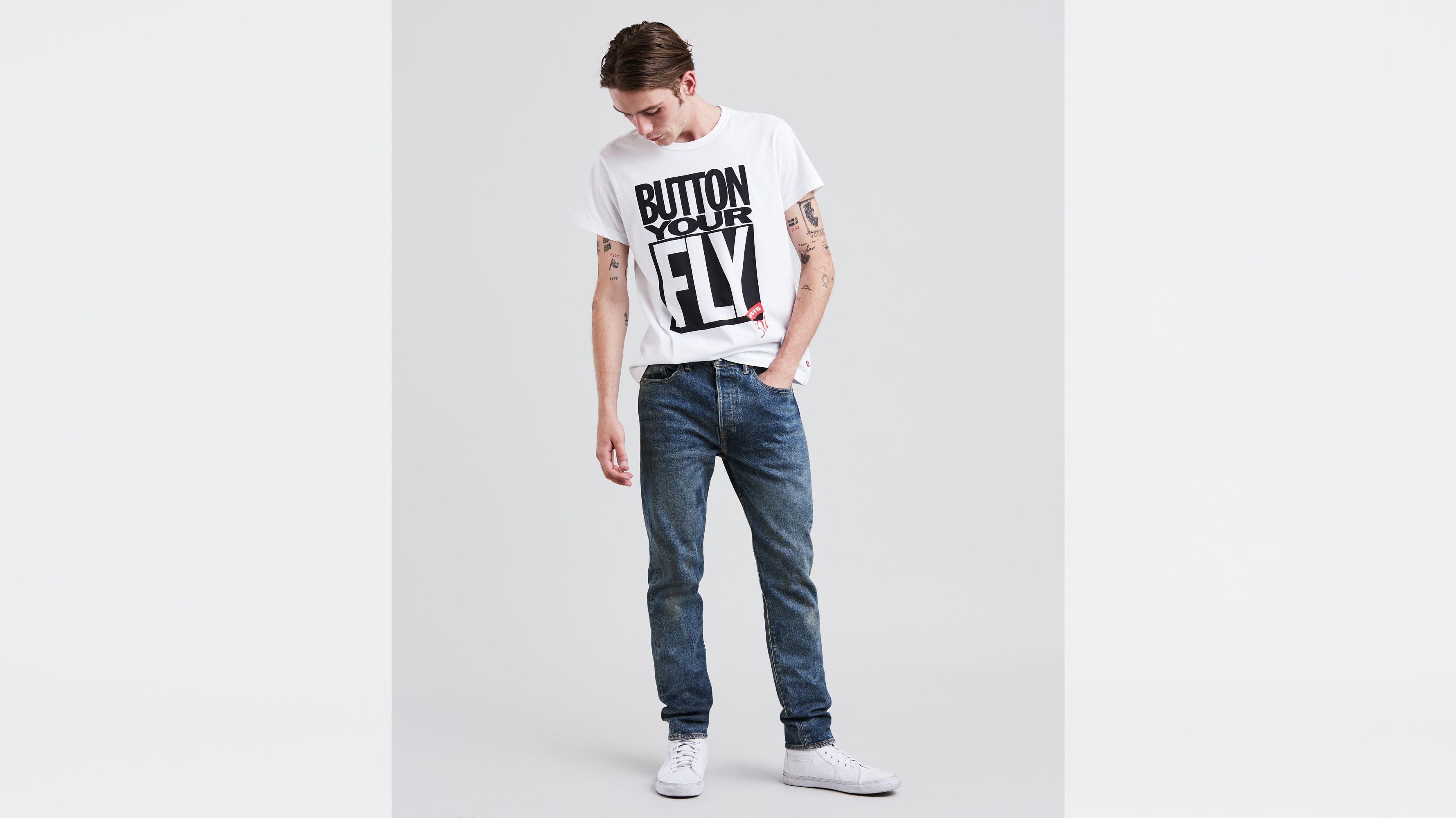 levis 501 tapered