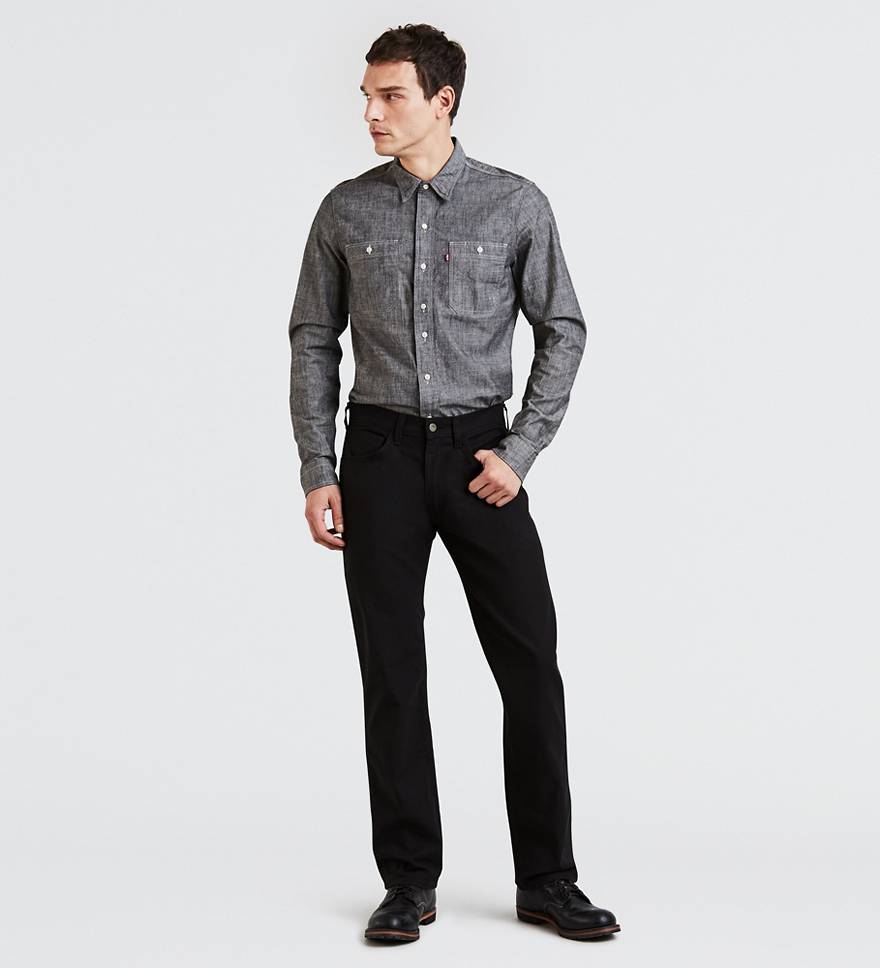Levi's® Workwear 505™ Regular Fit Men's Jeans - Black | Levi's® US