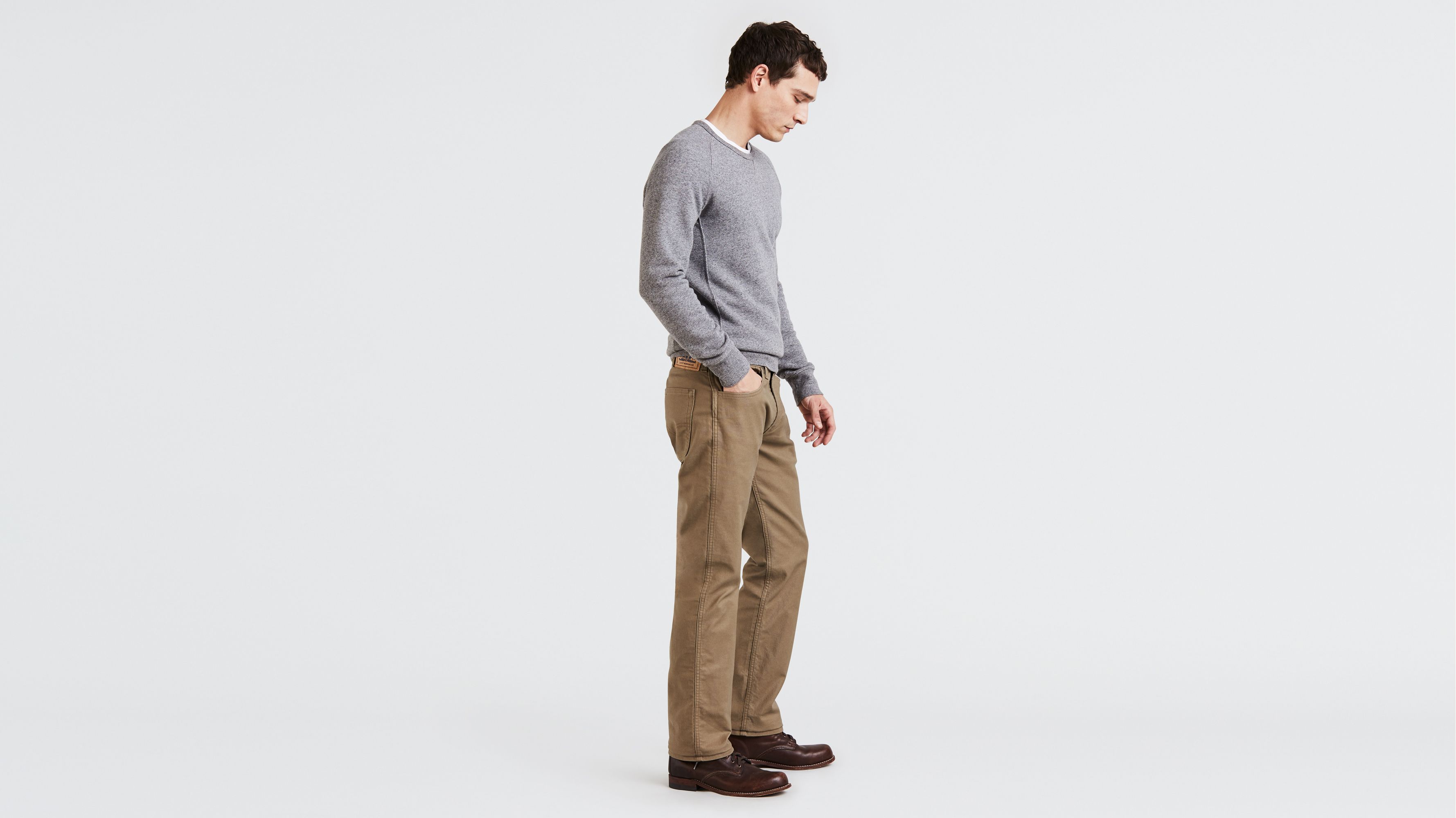 Levi's® Workwear 505™ Jeans - Khaki | Levi's® US