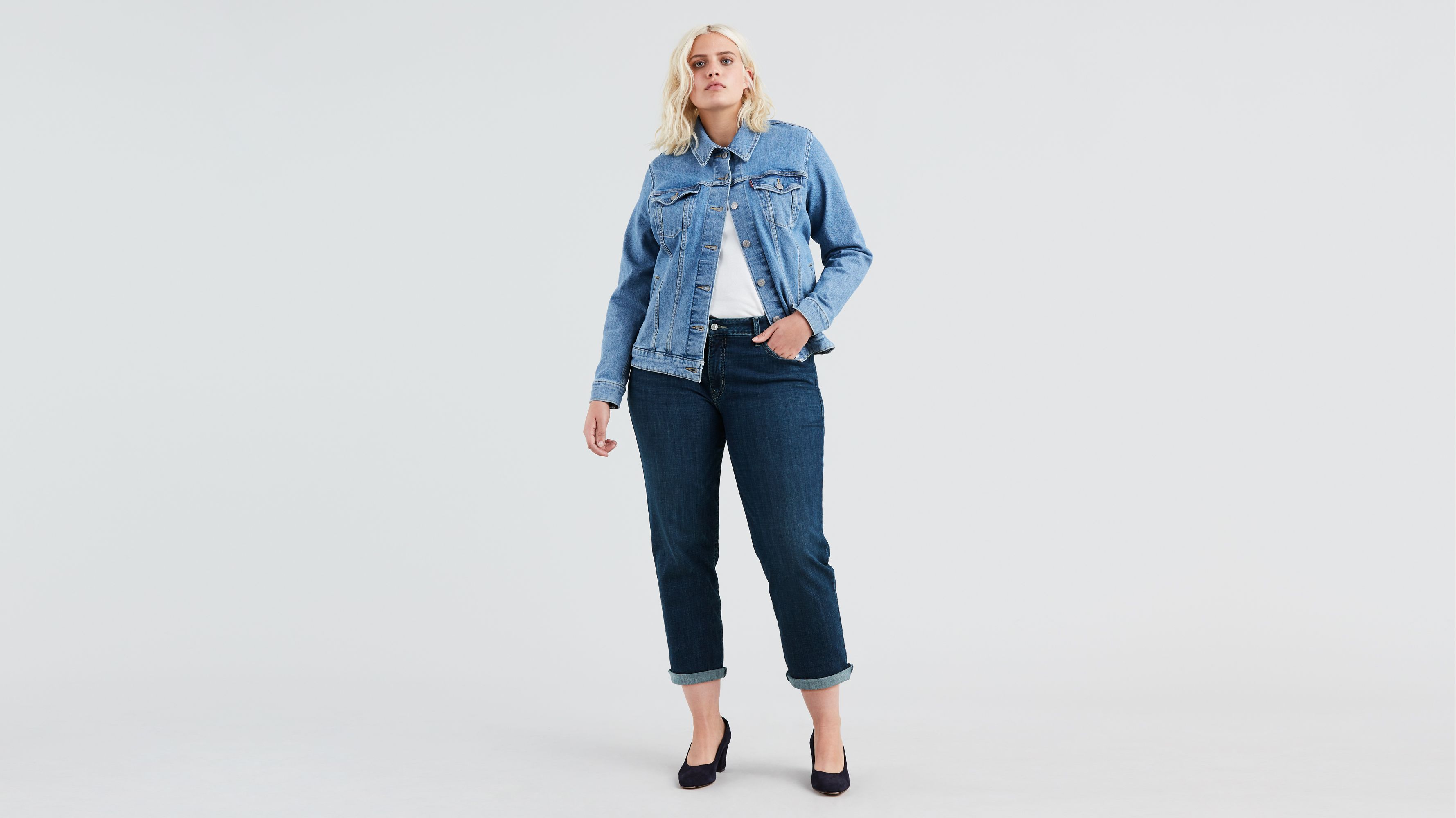 Boyfriend Women's Jeans (plus Size) - Medium Wash | Levi's® US
