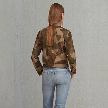 Cropped Military Jacket 2