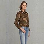 Cropped Military Jacket 1