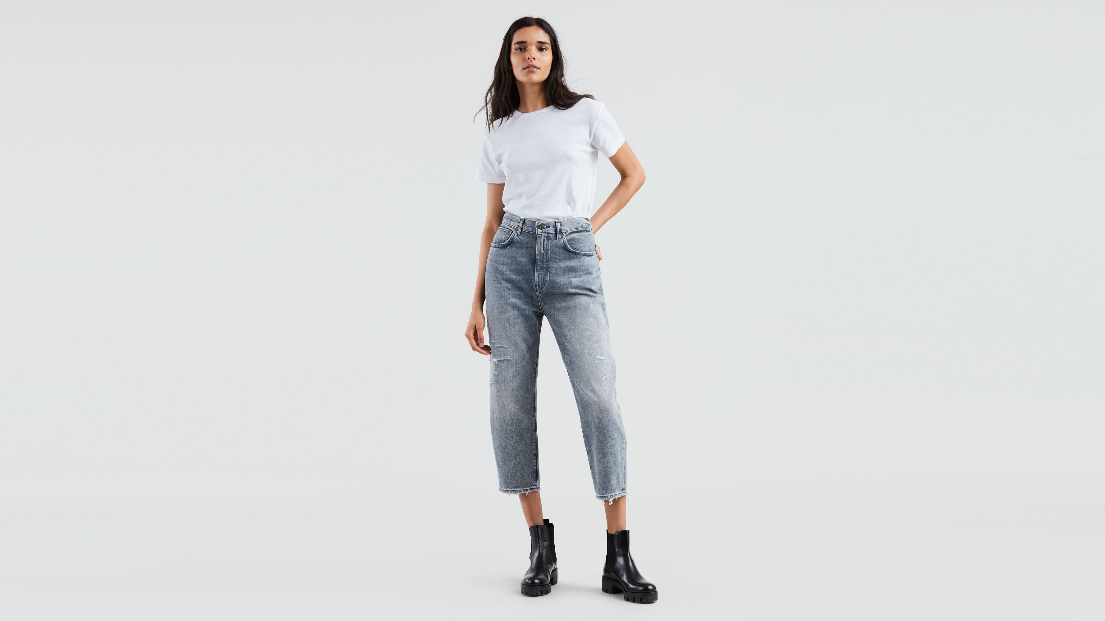 Levis store barrel jeans