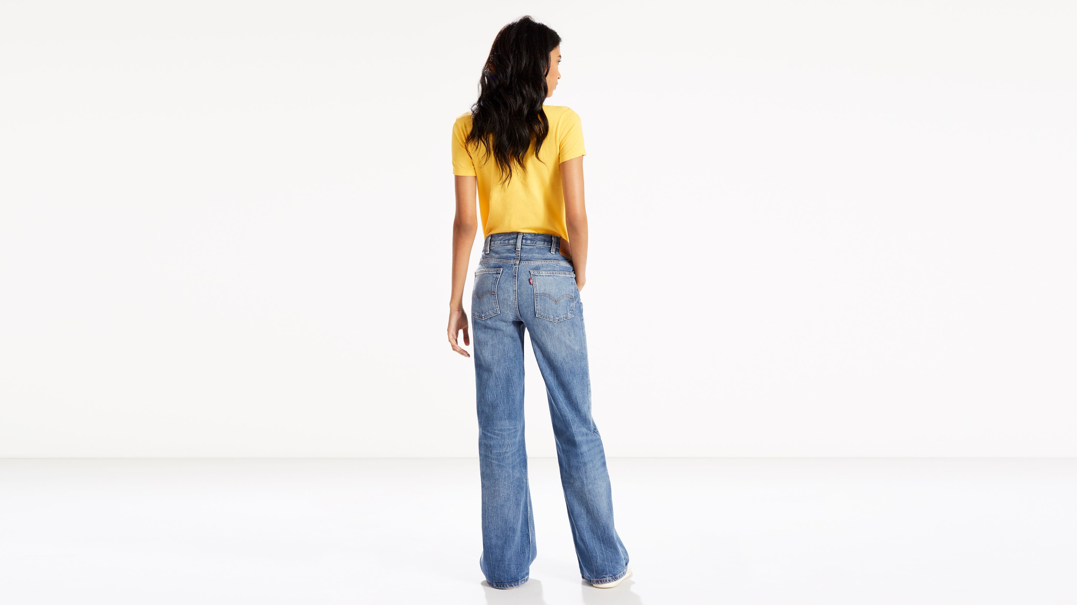 levi's vintage wide leg jeans