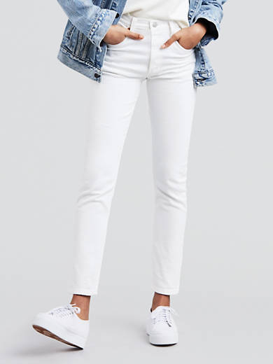 501® Stretch Skinny Women's Jeans - White | Levi's® US