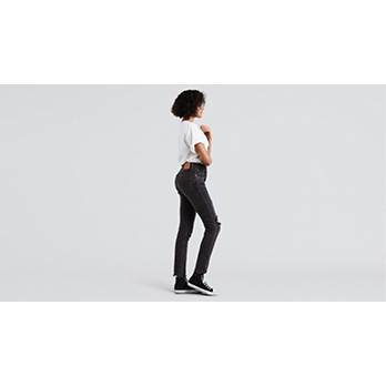 501® Stretch Skinny Women's Jeans - Black | Levi's® US