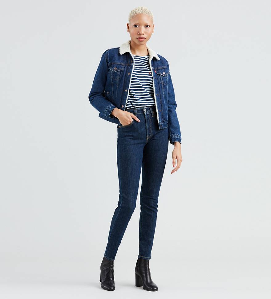 501® Stretch Skinny Women's Jeans - Dark Wash | Levi's® CA