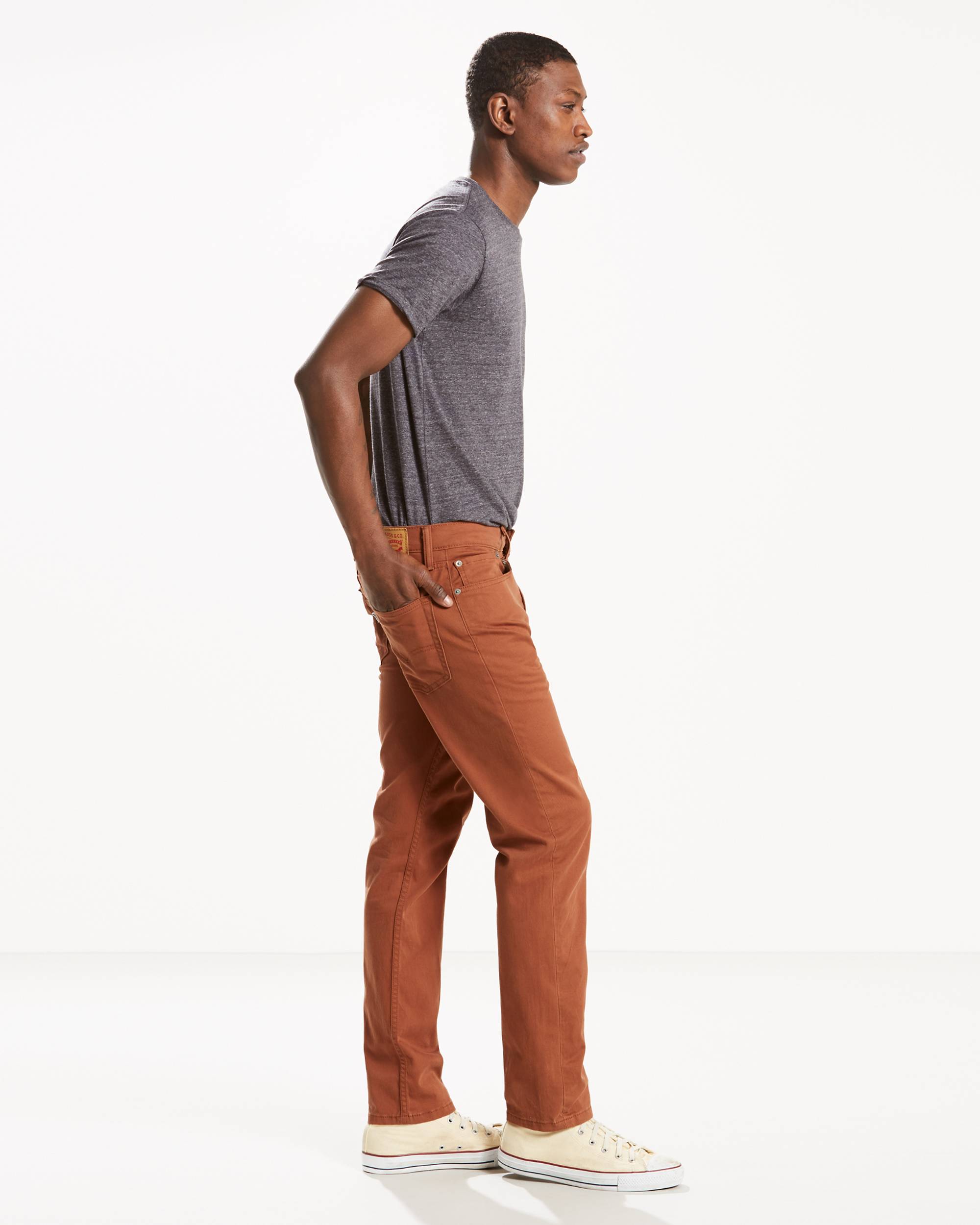 502™ Regular Taper Fit Stretch Twill 5-Pocket Pants 2