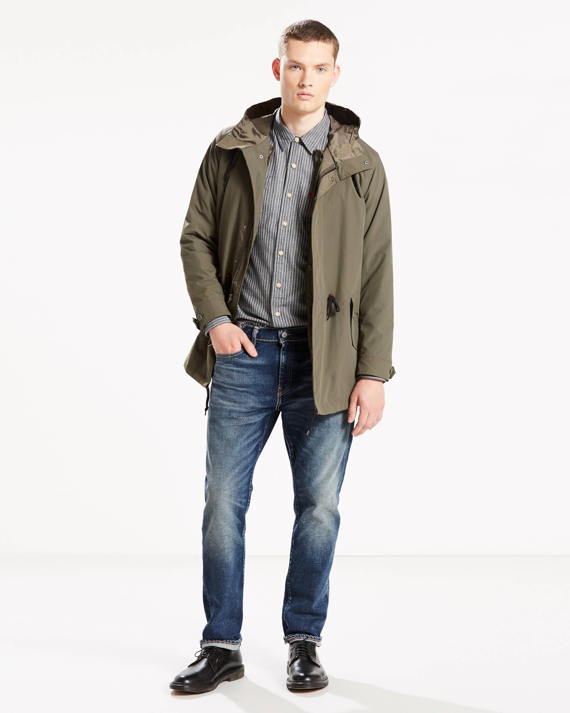 502™ Regular Taper Fit Stretch Jeans 1