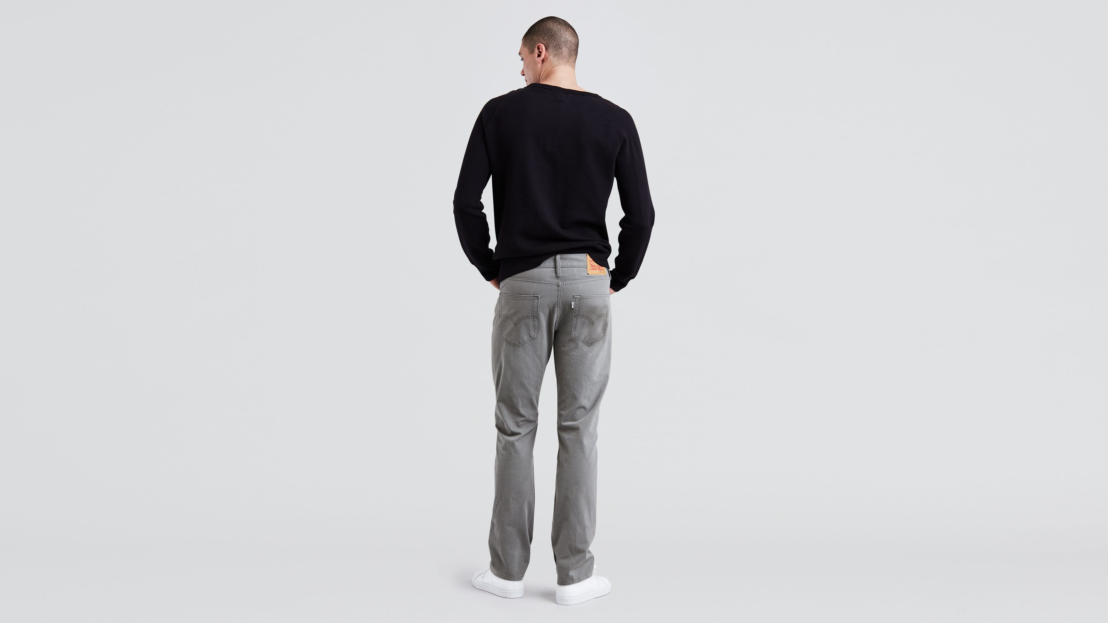 levis 502 grey jeans