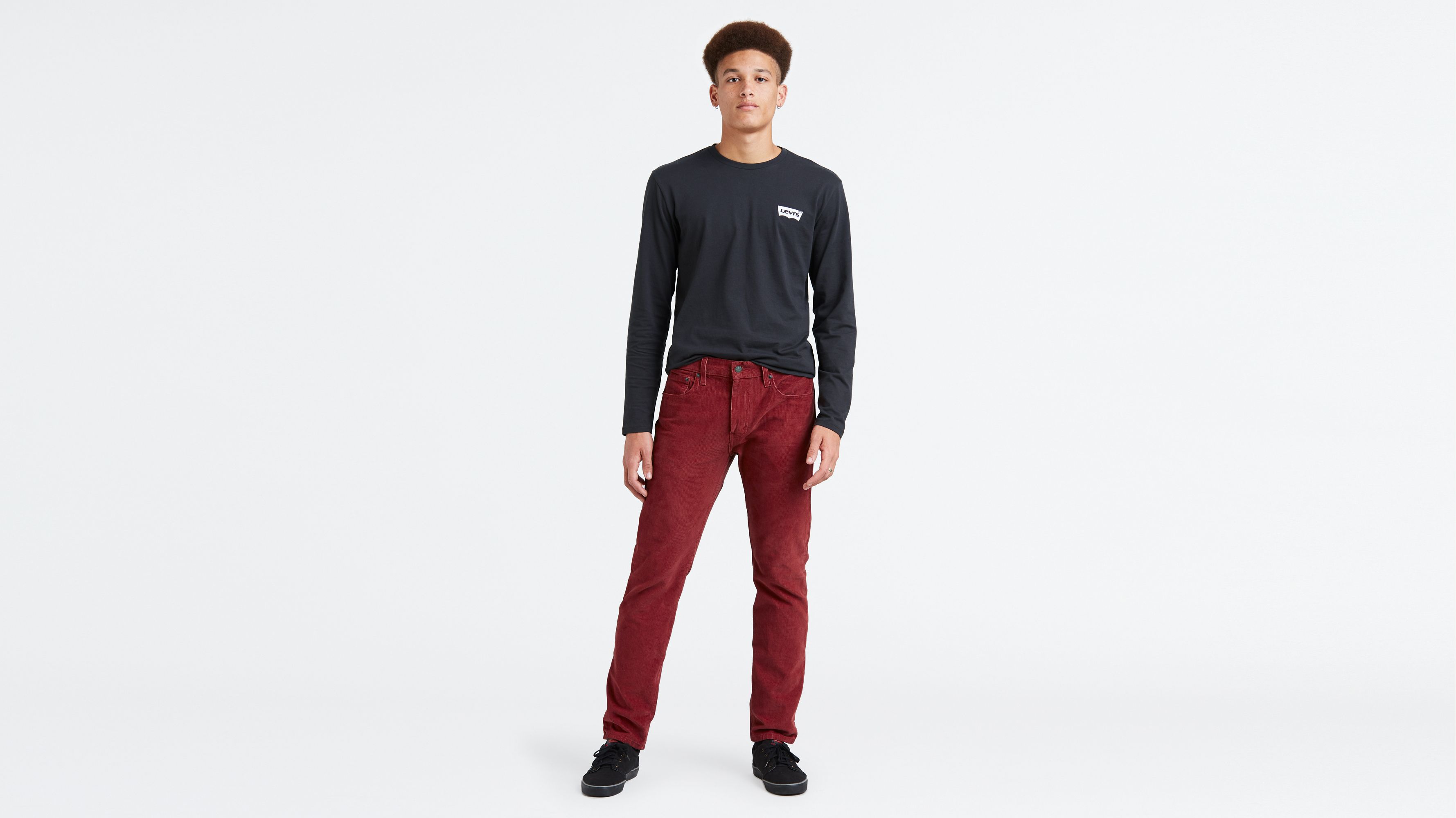red levis jeans mens